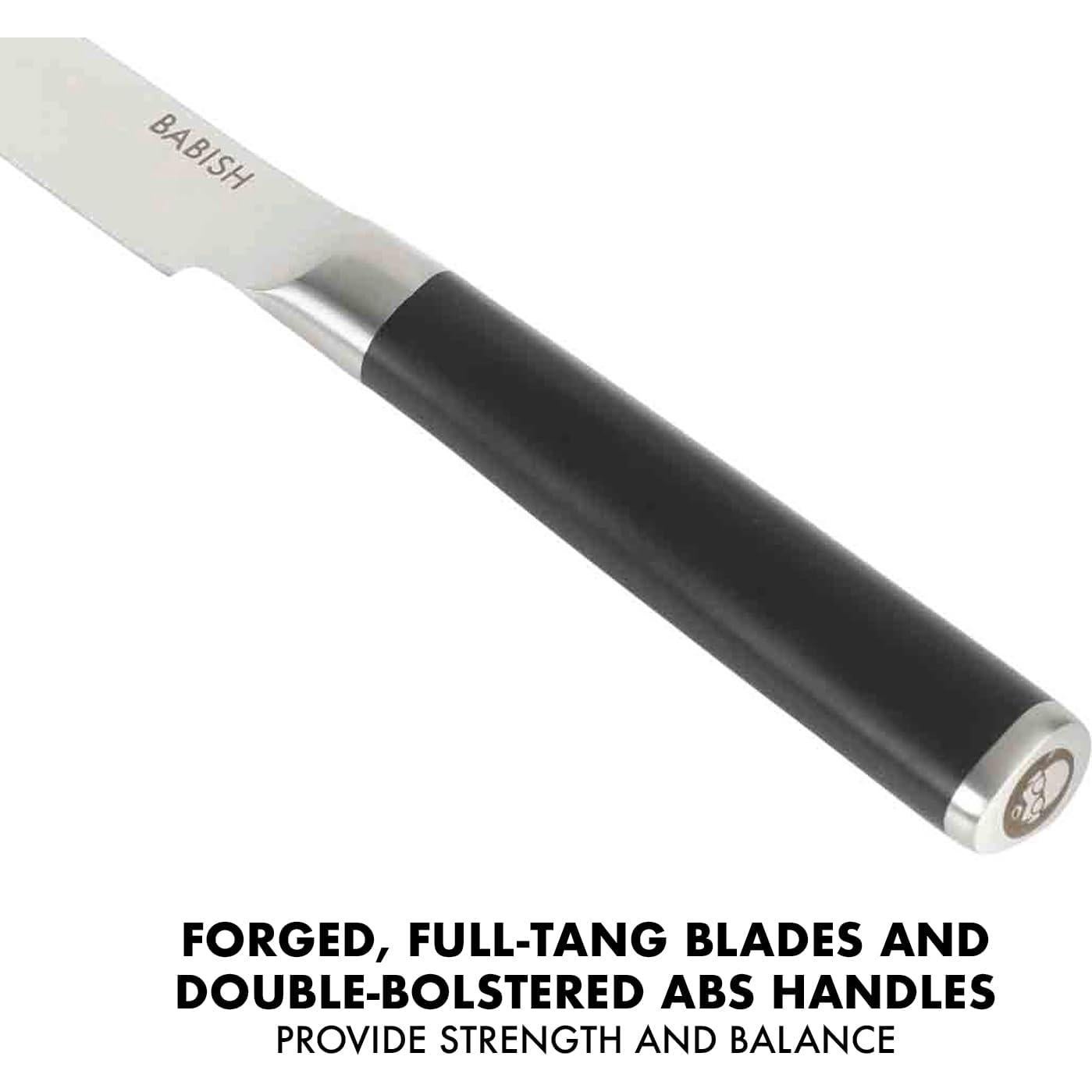 Cuchillo Utilitario Babish 12.7 cm Acero Alemán Forjado