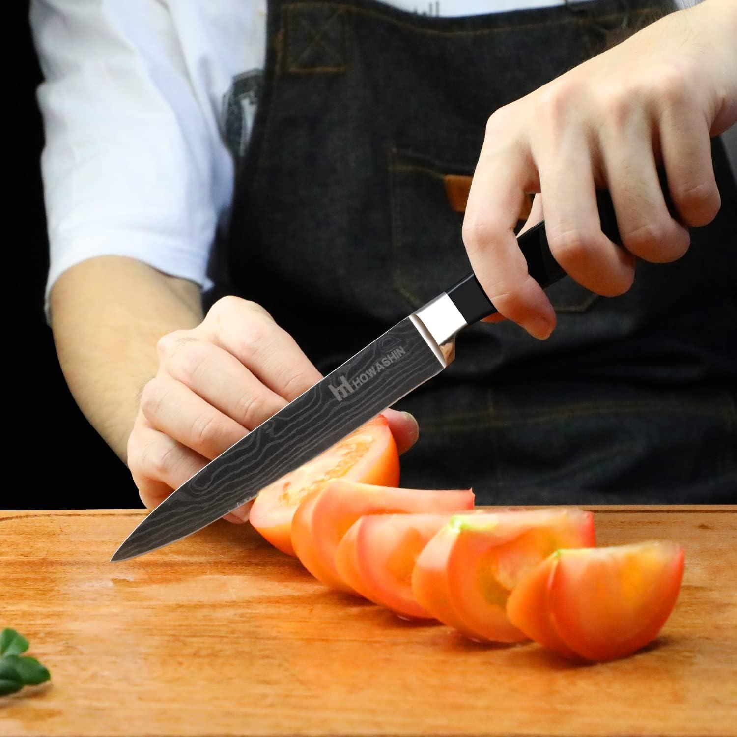 Cuchillo Utilitario Howashin 12.7 cm Acero Inoxidable Ergonómico