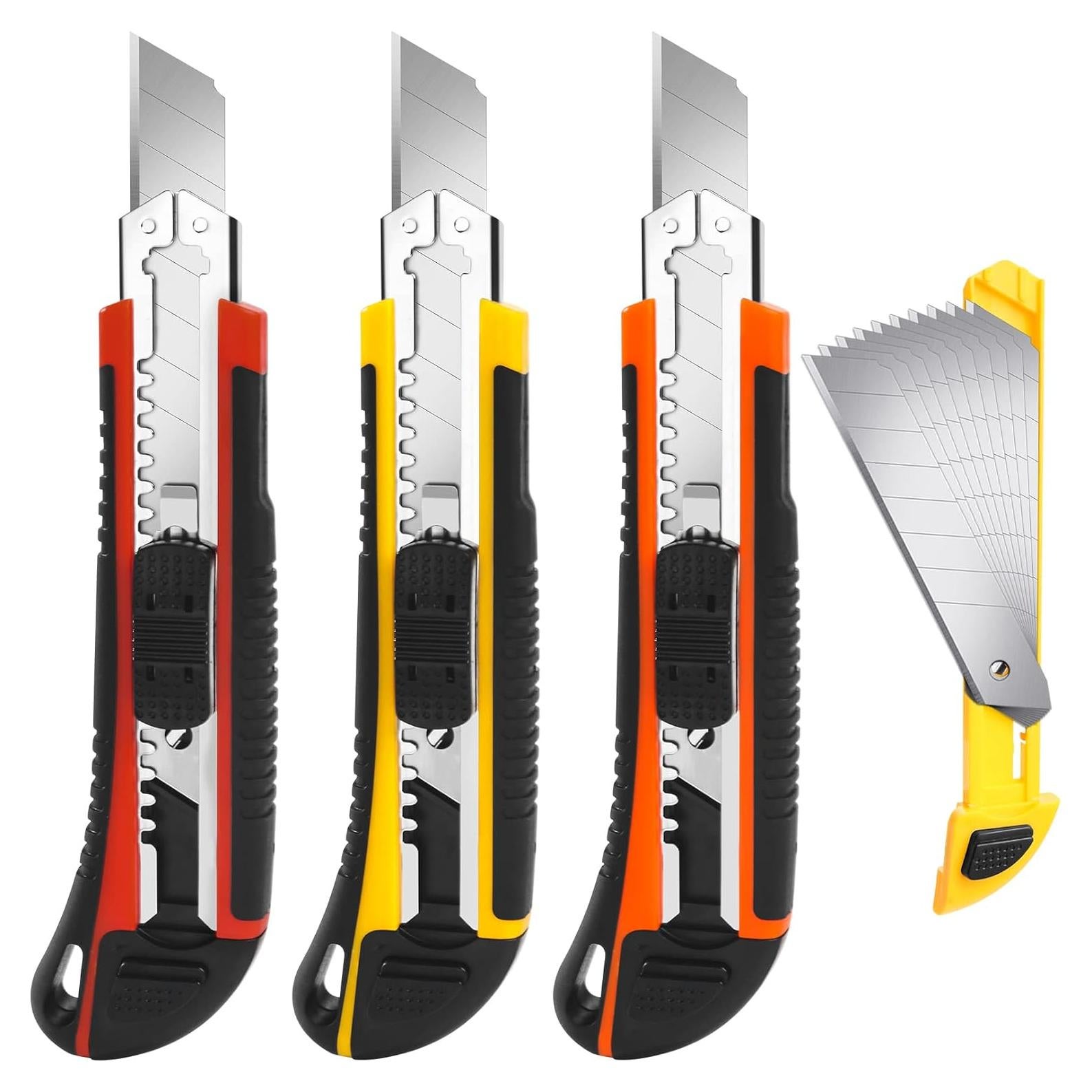 Cortador de Caja TIFICAL 3 Paquetes Cuchilla Afilada 12.7cm