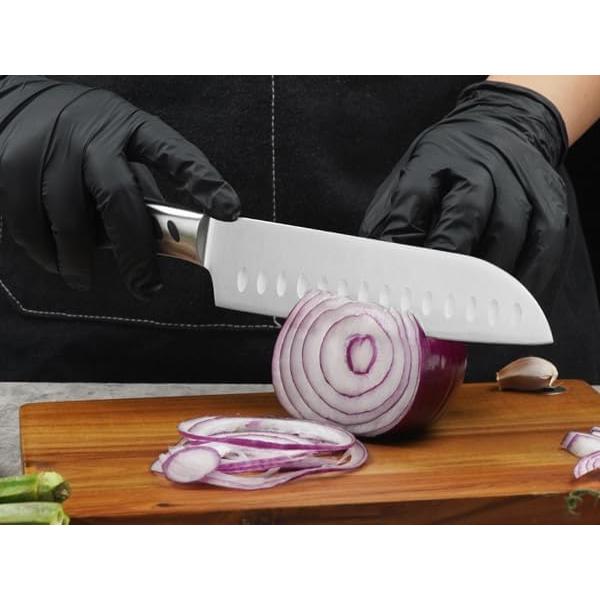 Juego de cuchillos de cocina CHUSHIJI 3 piezas acero inoxidable