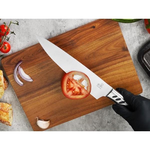 Juego de cuchillos de cocina CHUSHIJI 3 piezas acero inoxidable