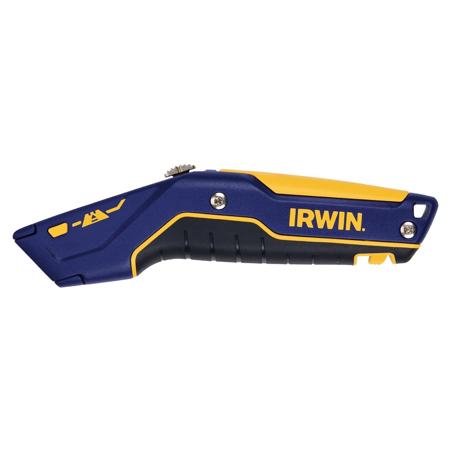 Cuchillo Utility IRWIN Retráctil de Aluminio con 5 Hojas