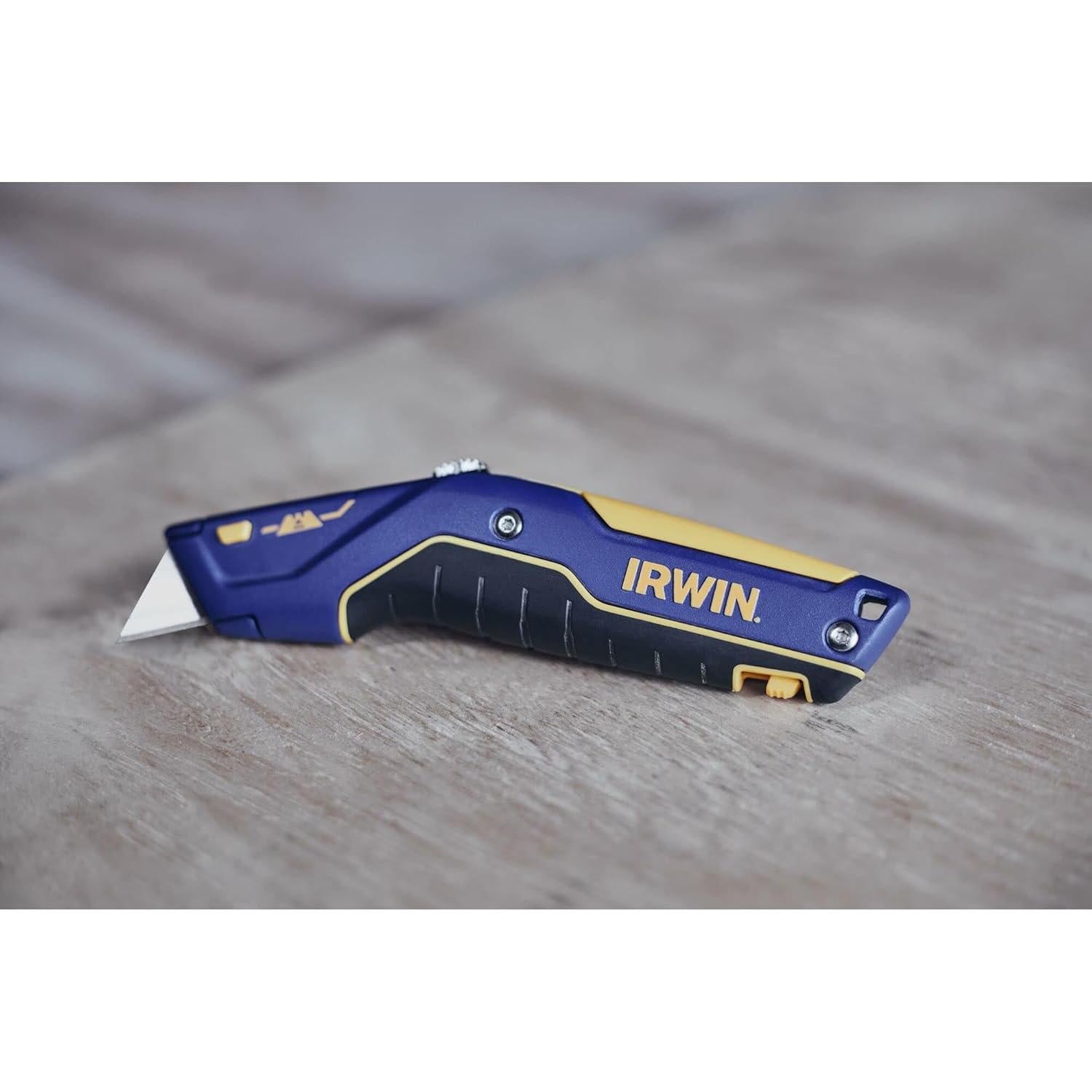 Cuchillo Utility IRWIN Retráctil de Aluminio con 5 Hojas