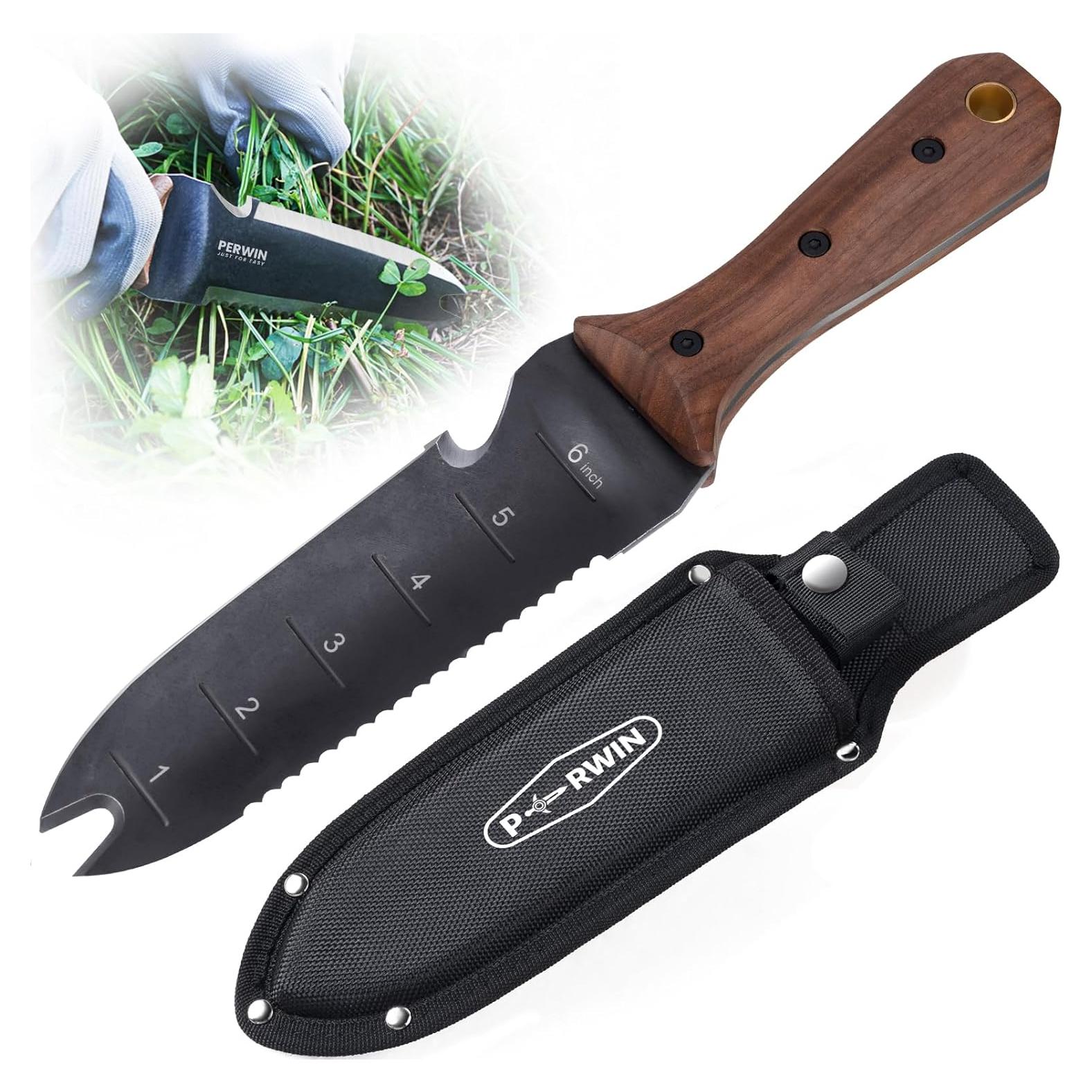 Cuchillo de Jardín Hori Hori PERWIN 30.73 cm Acero Inoxidable