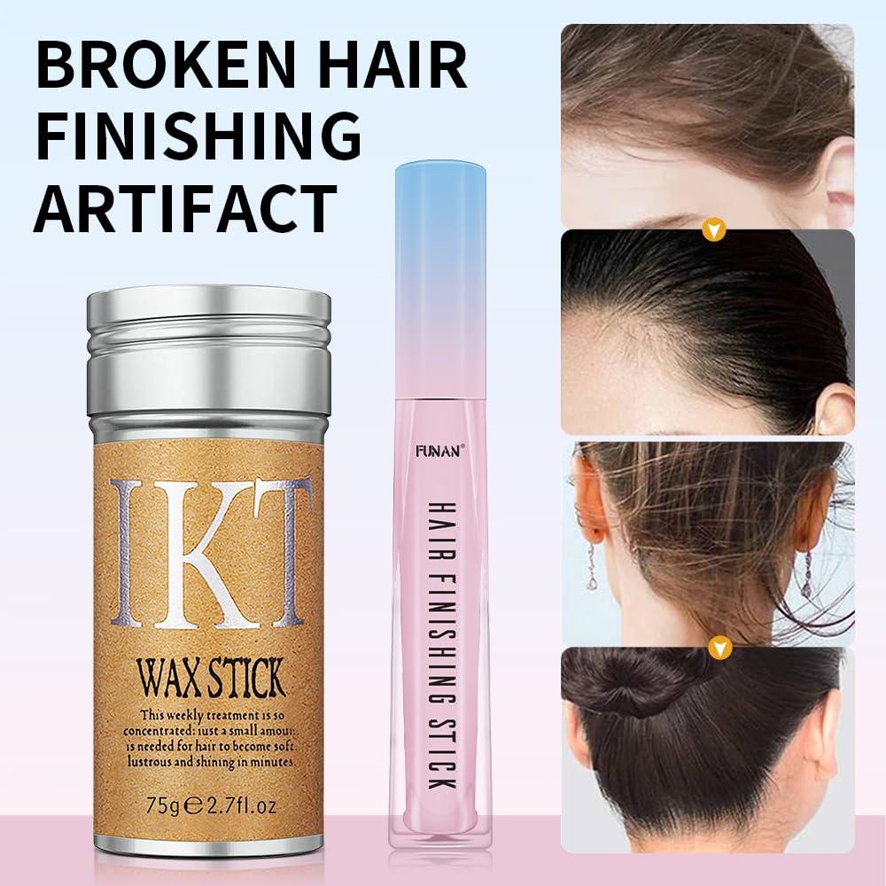 Juego de 9 Piezas para Peinado de Cabello FUNAN Rosa