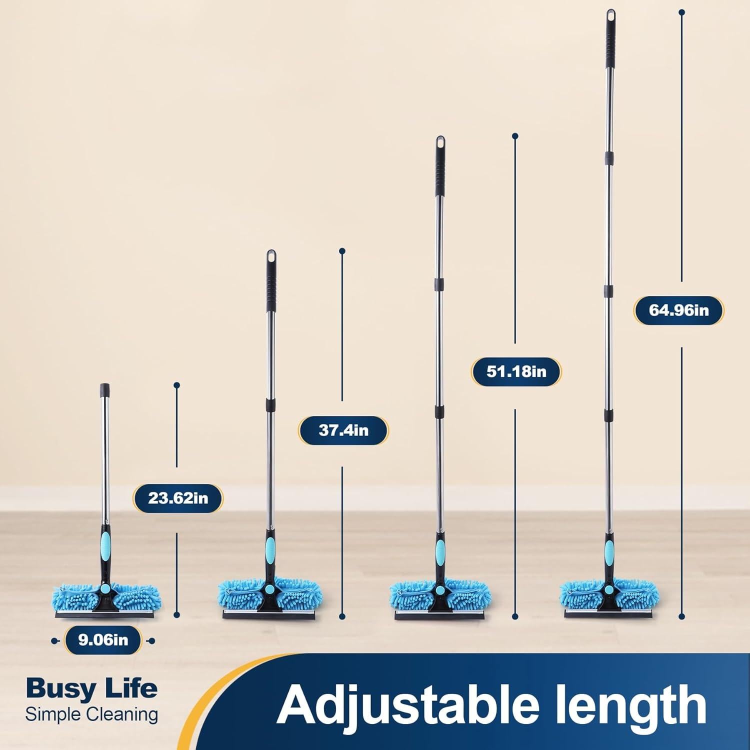 Limpiaparabrisas y Raspador 2-en-1 Yocada 165 cm Ajustable