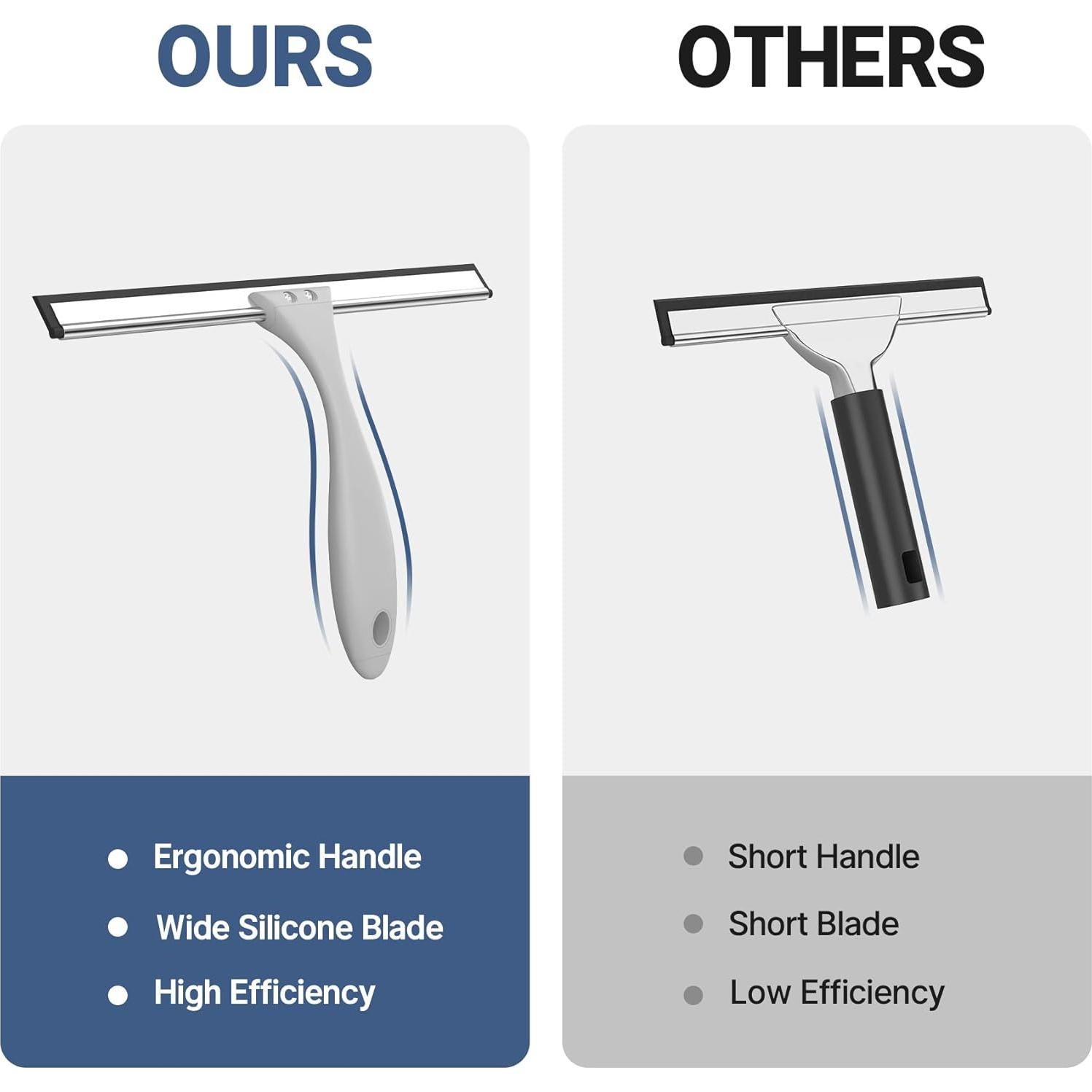 Limpiaparabrisas Multiusos AmazerBath 25.4 cm Gris