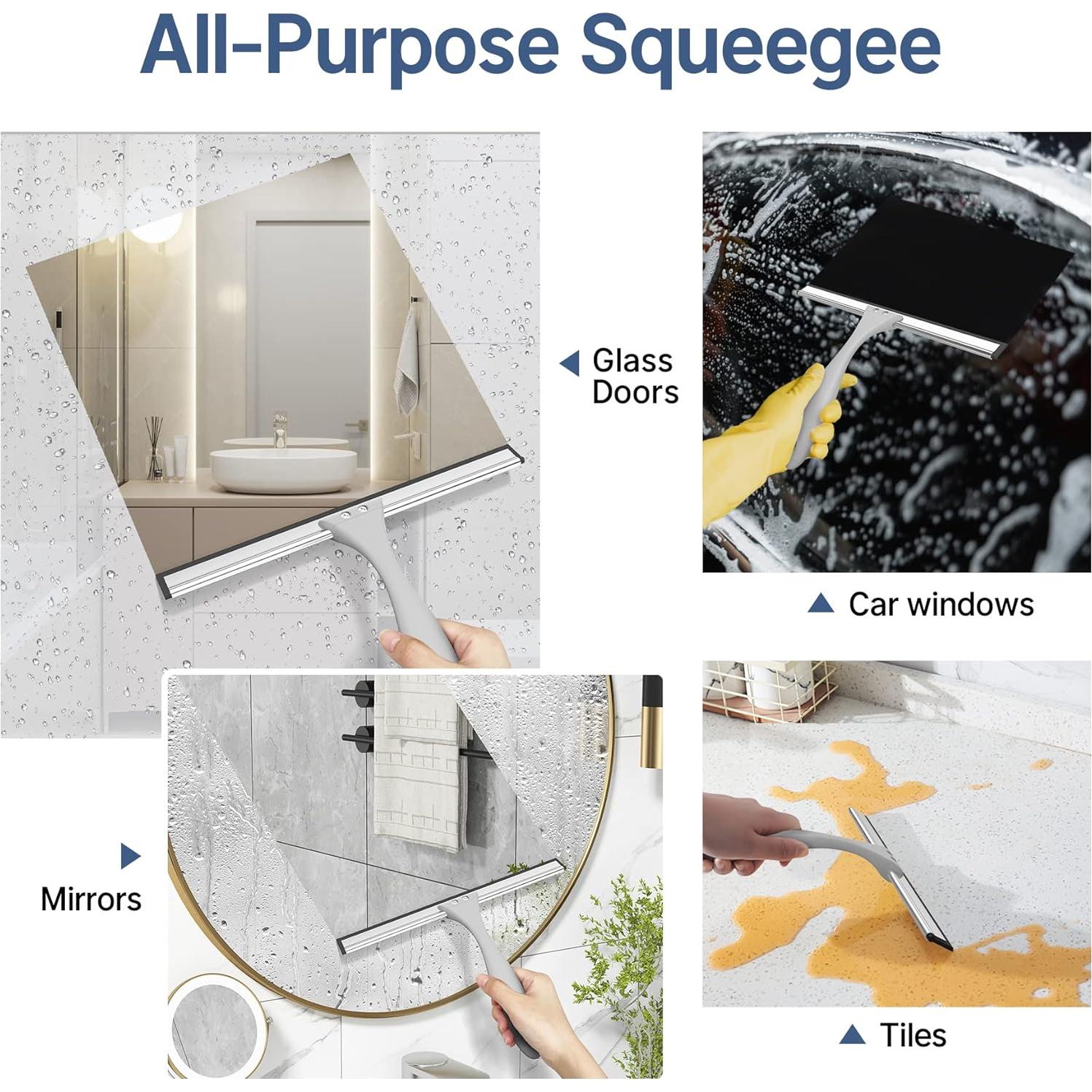 Limpiaparabrisas Multiusos AmazerBath 25.4 cm Gris