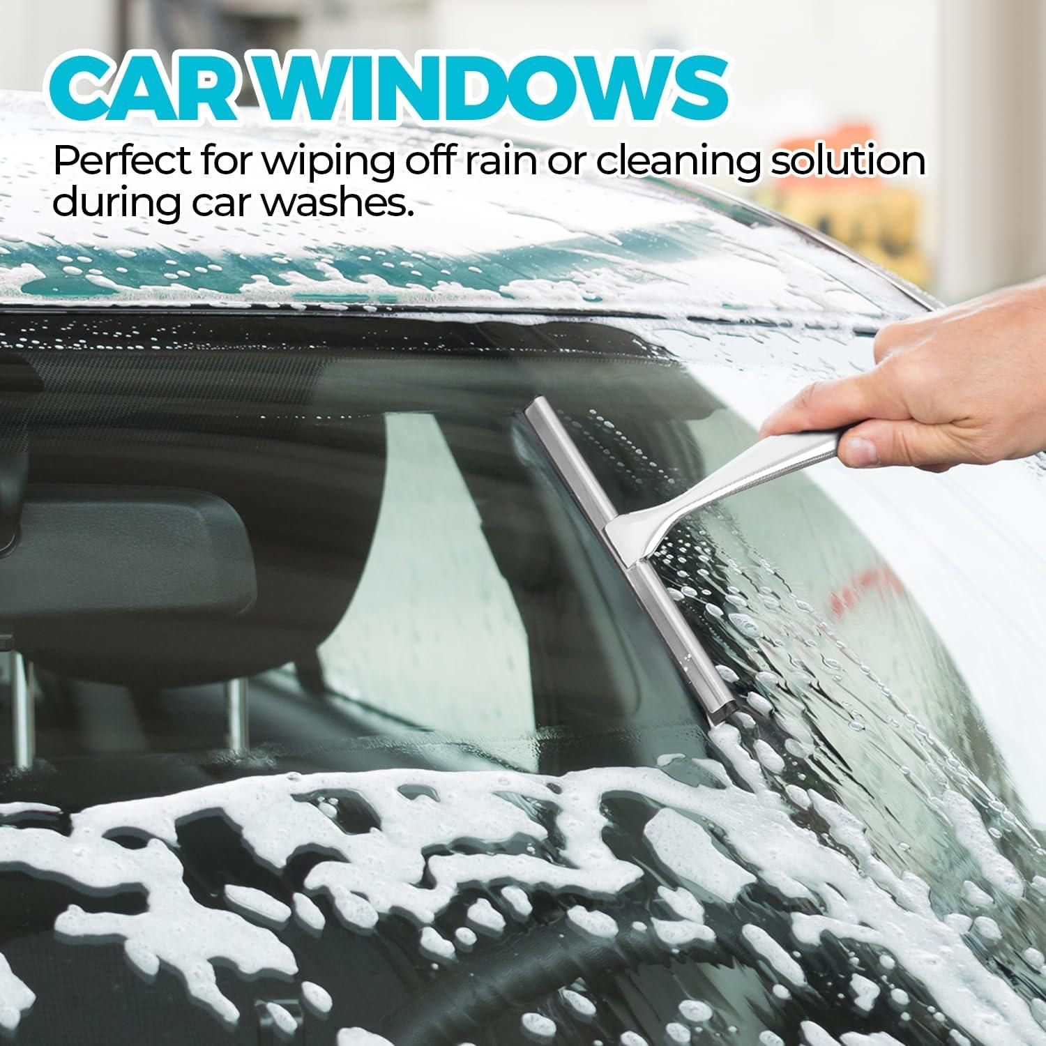 Limpiaparabrisas de Ducha 30.48 cm ALFLOD Acero Inoxidable Plata