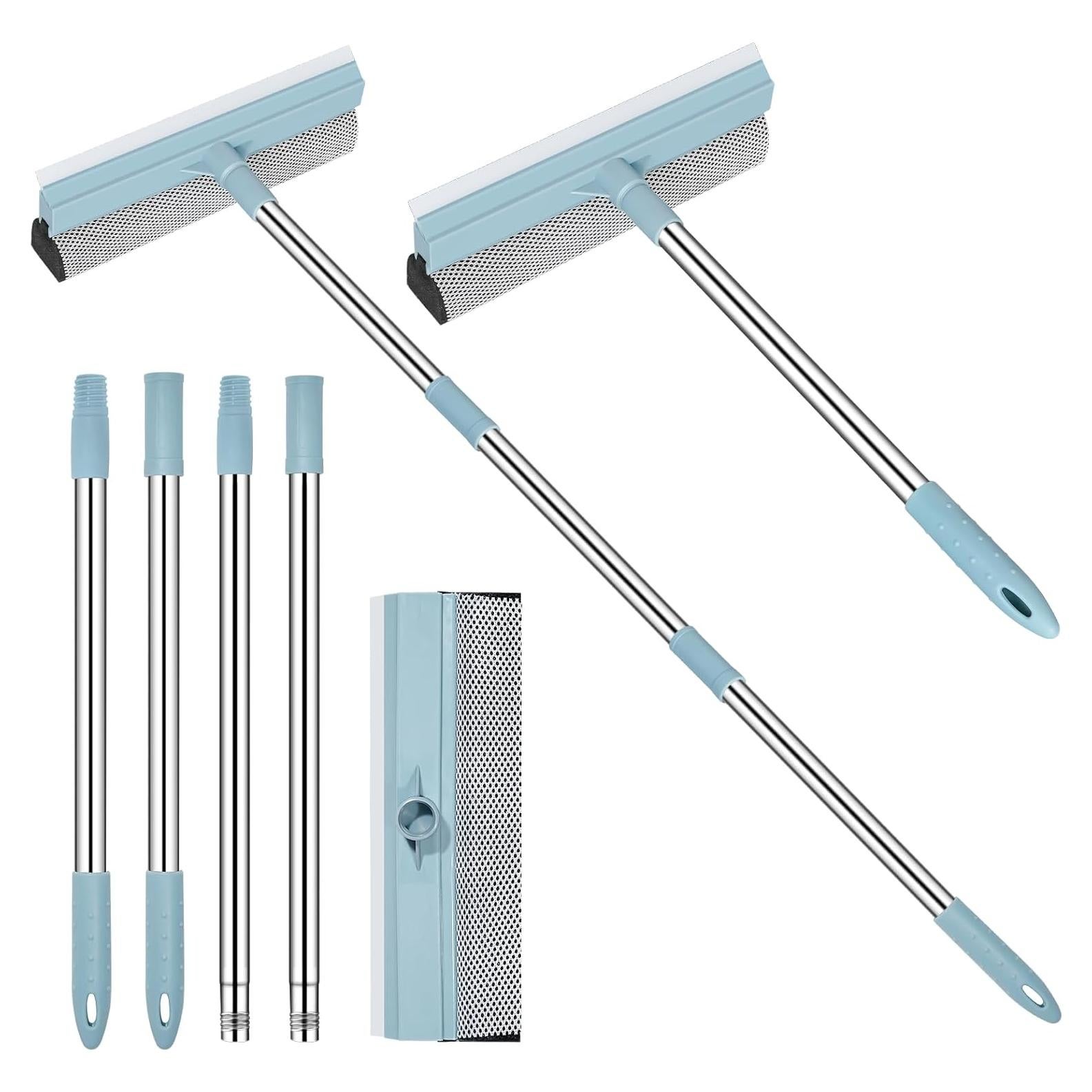 Raspador de Ventanas TLAZZ 2 en 1 con Mango Extensible 111.76 cm