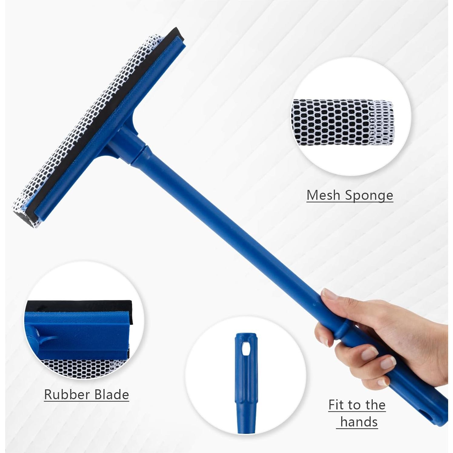 Limpiaparabrisas de Ventana 40 cm Bryquelin 2 en 1 con Mango