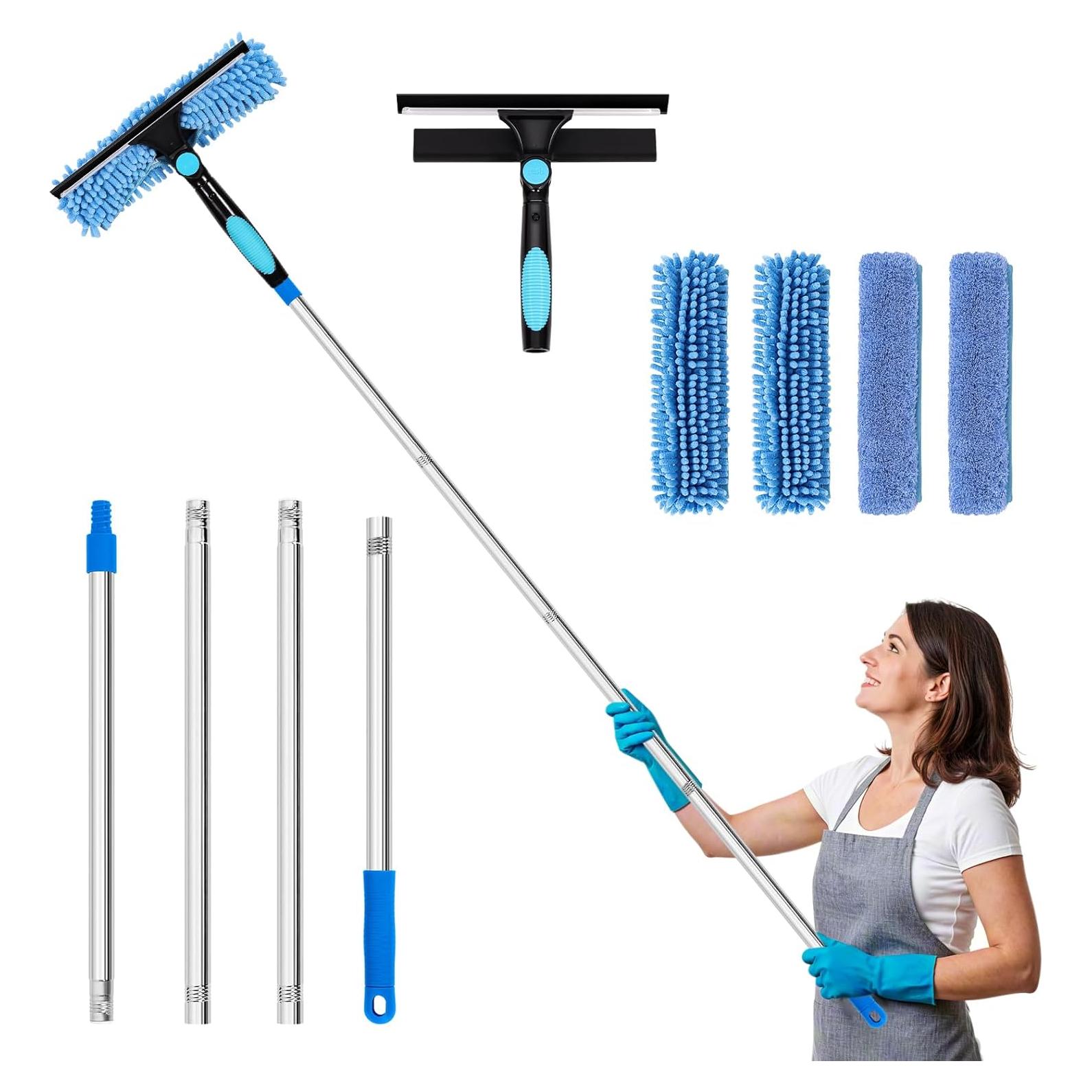 Kit de Limpieza de Ventanas PHABULS 3 en 1 Extensible 185 cm