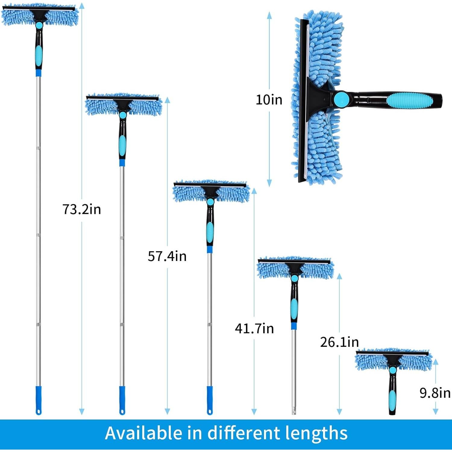 Kit de Limpieza de Ventanas PHABULS 3 en 1 Extensible 185 cm