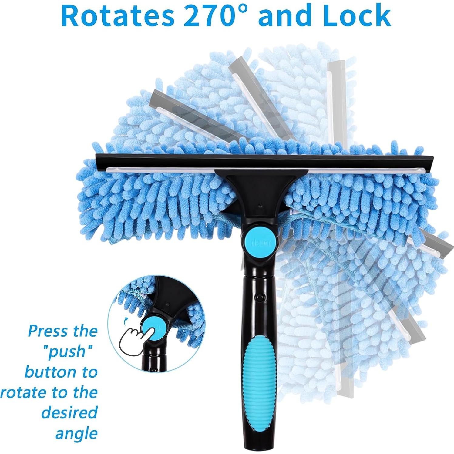 Kit de Limpieza de Ventanas PHABULS 3 en 1 Extensible 185 cm