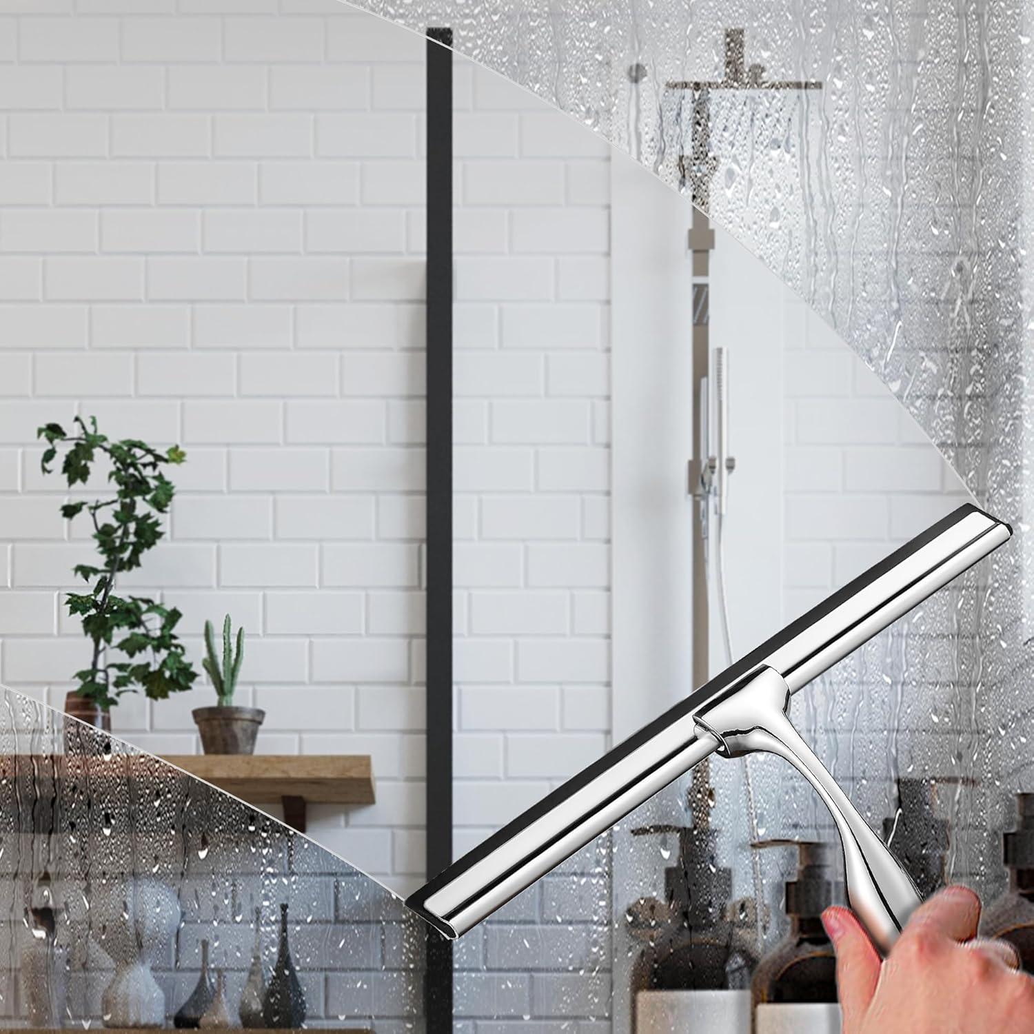 Limpiacristales Multiusos LASSHSWA 25.4 cm para Ducha y Ventanas