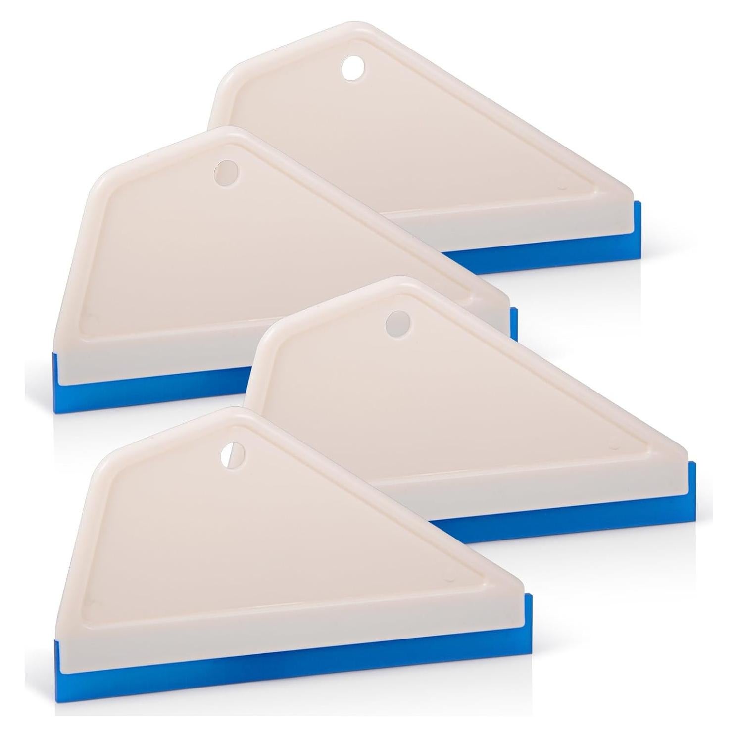 Limpiaparabrisas FOSHIO 4Pack 15cm Silicona para Ducha y Ventanas