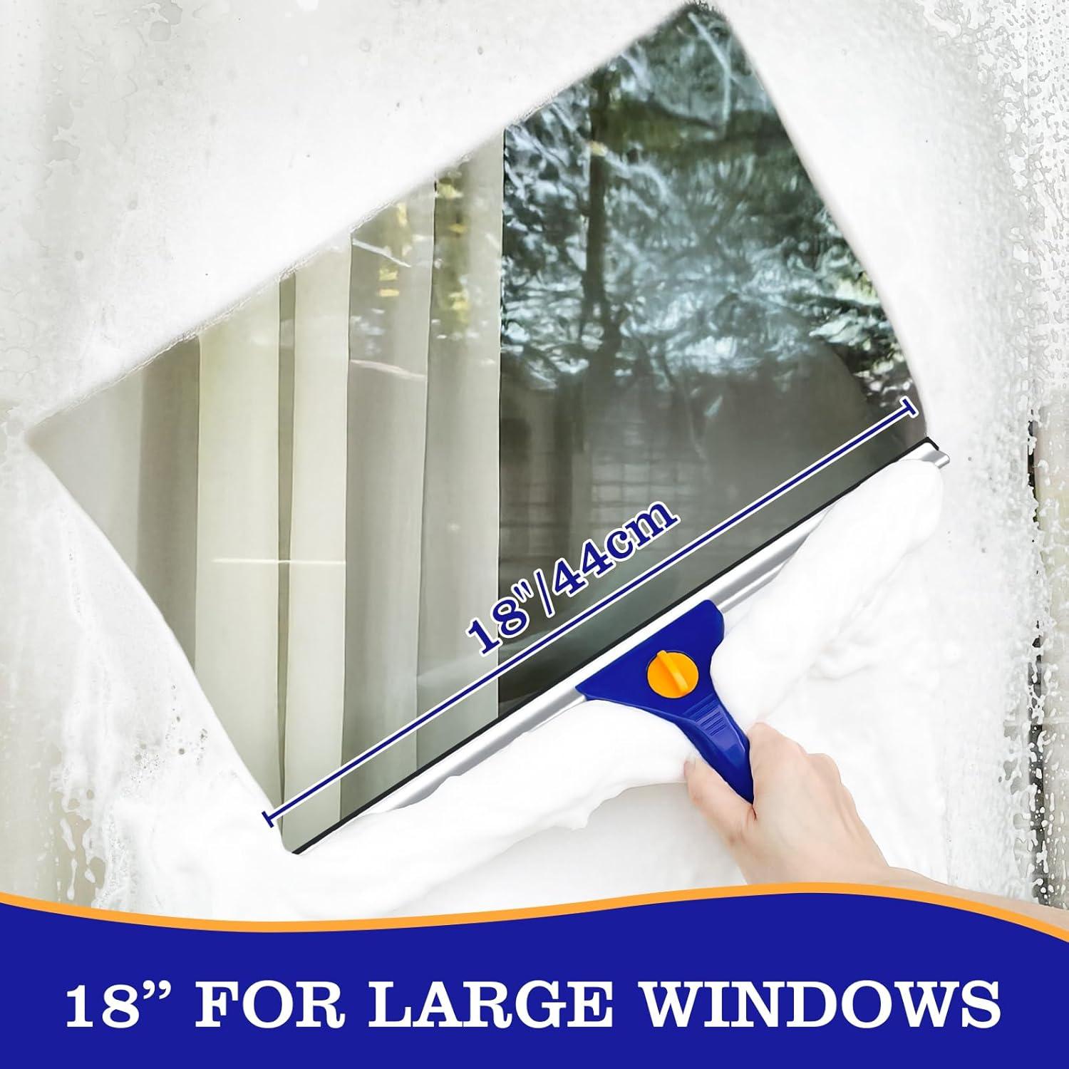 Limpiaparabrisas de Ventana KalTell 18" y 12" Intercambiables