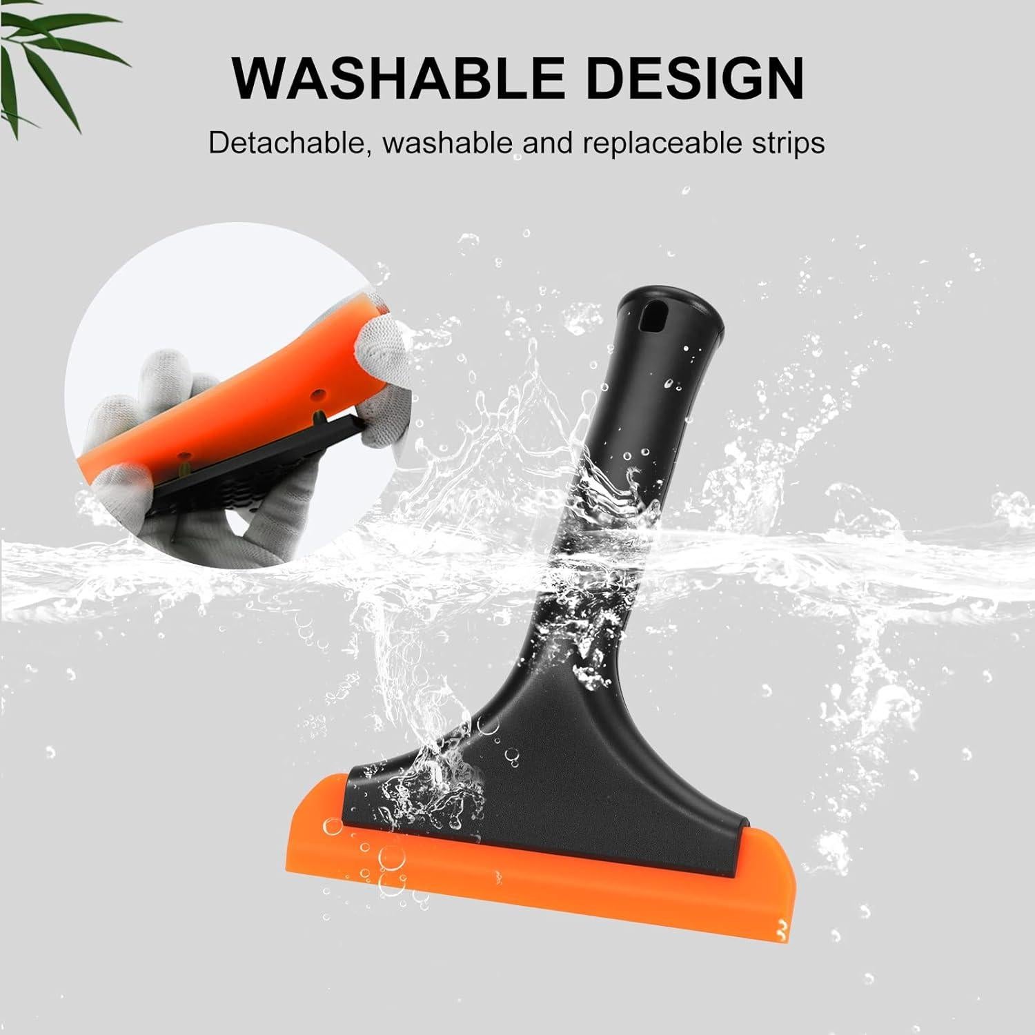 Limpiaparabrisas de Silicona SetSail 15x18.8 cm para Ducha