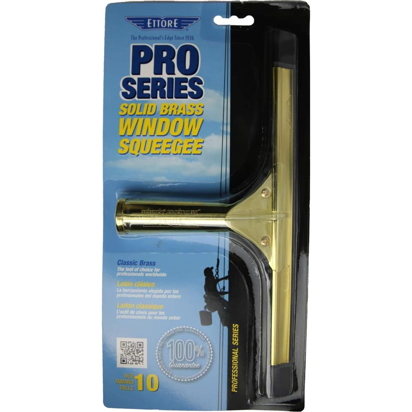 Raspador de Latón Ettore 25.4 cm con Cuchilla Reemplazable