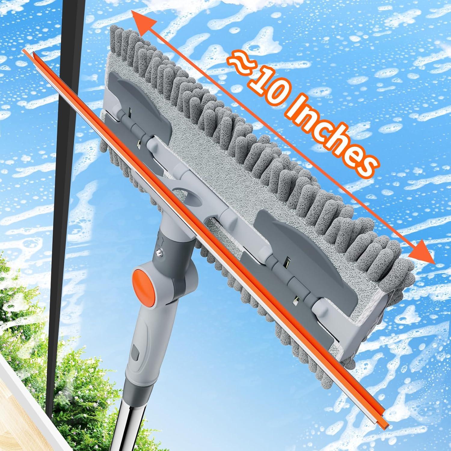 Kit de limpieza de ventanas 2 en 1 Aplop 1.95 m sin rayas