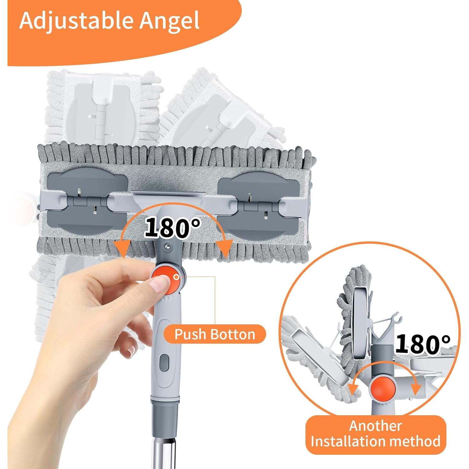 Kit de limpieza de ventanas 2 en 1 Aplop 1.95 m sin rayas