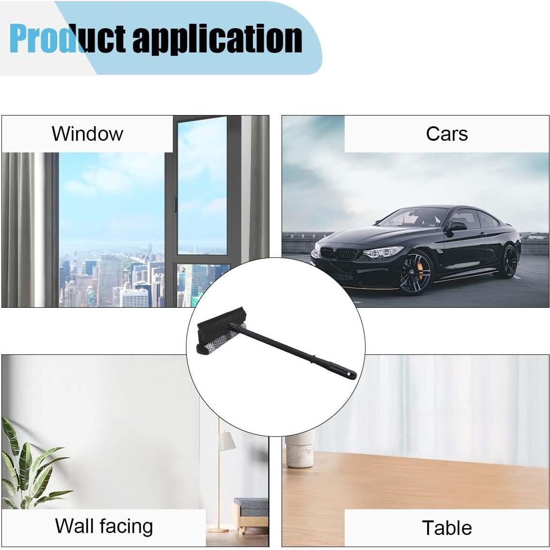 Limpiaparabrisas 2 en 1 LHDOS para Auto - 40x19.5 cm