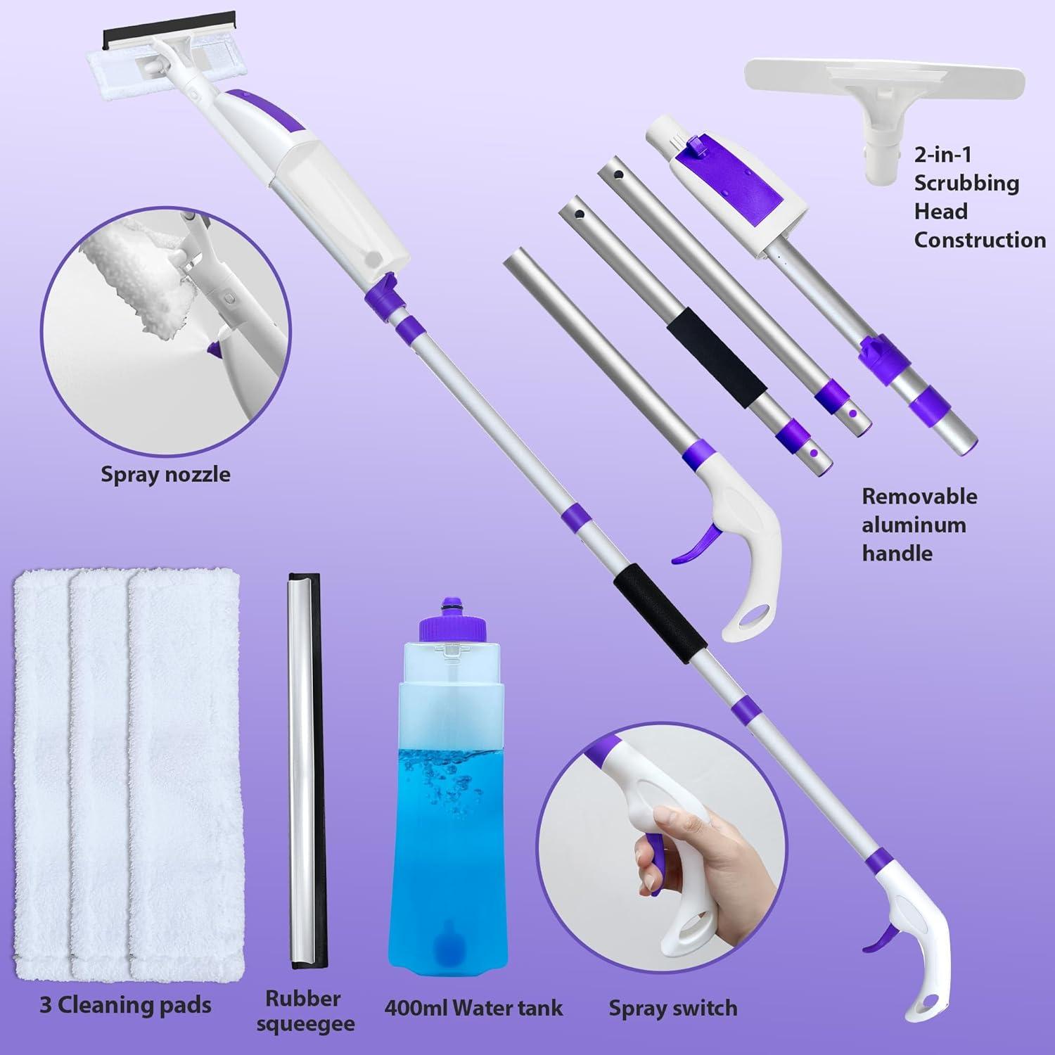 Kit Limpiaparabrisas 3 en 1 Hisucbetter con Extensión 152.4 cm