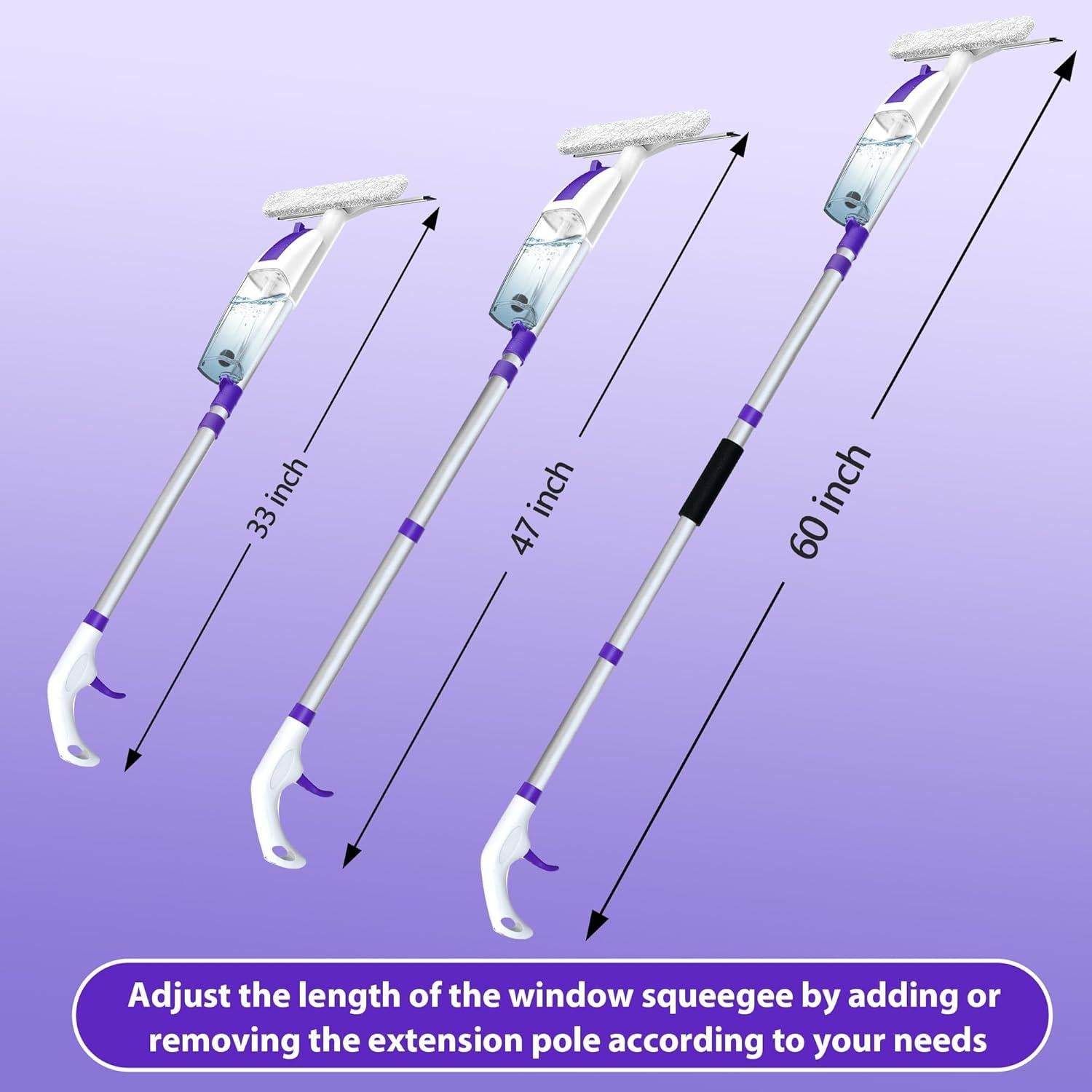 Kit Limpiaparabrisas 3 en 1 Hisucbetter con Extensión 152.4 cm