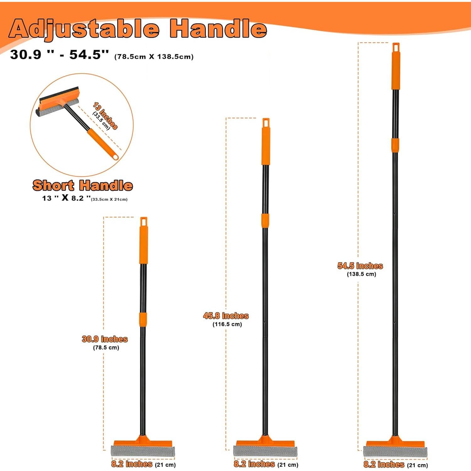 Limpiaparabrisas Extensible JEHONN 2-en-1 para Hogar y Auto
