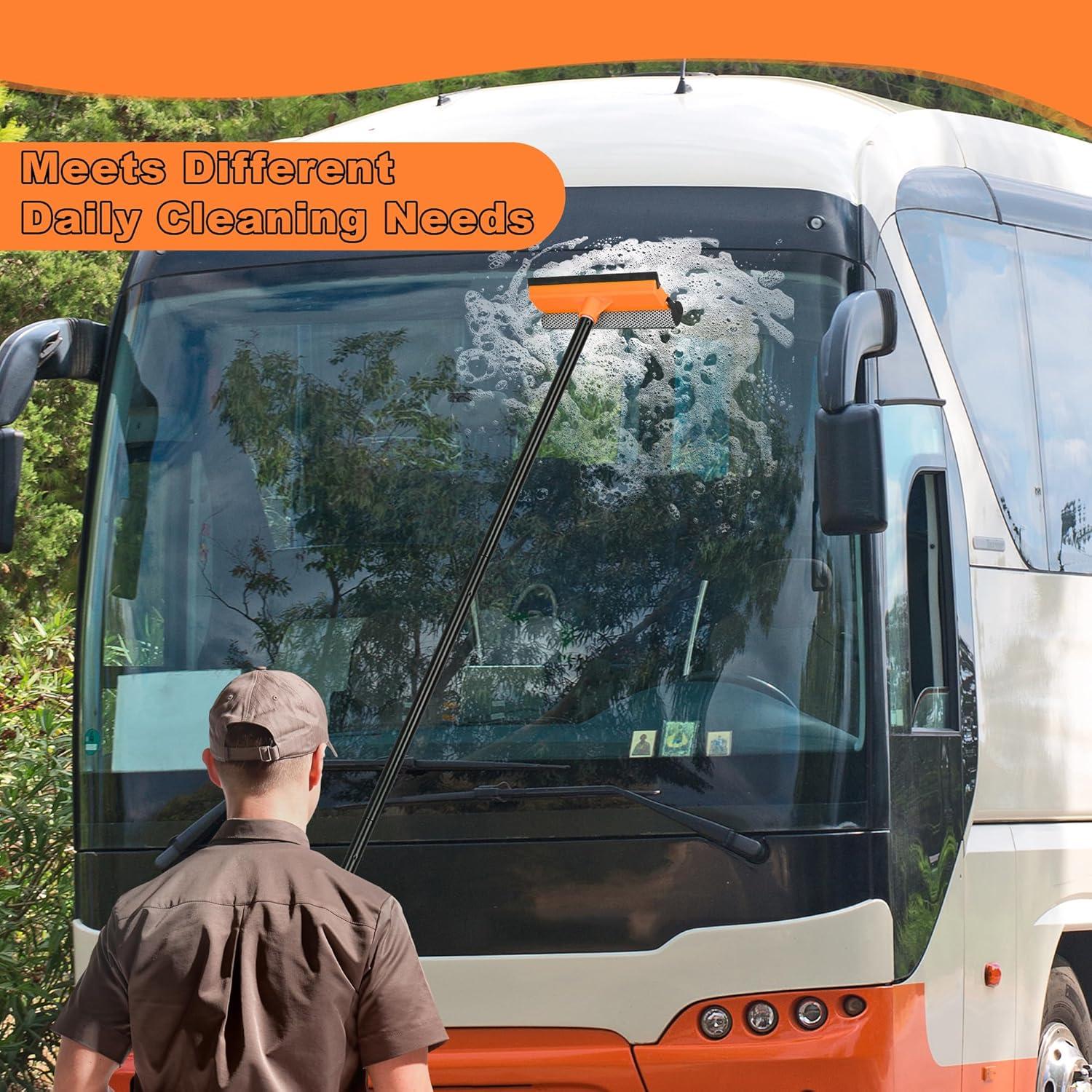 Limpiaparabrisas Extensible JEHONN 2-en-1 para Hogar y Auto