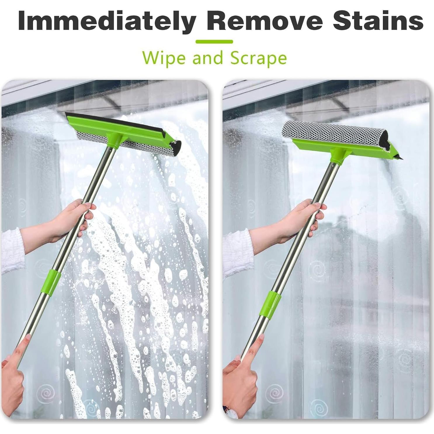 Limpiaparabrisas y Limpiador de Ventanas Bryquelin 2-en-1