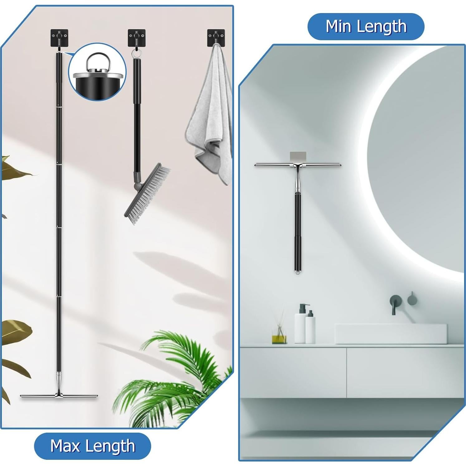 Limpiaparabris Telescópico SLIIMU 43-157 cm con Microfibra
