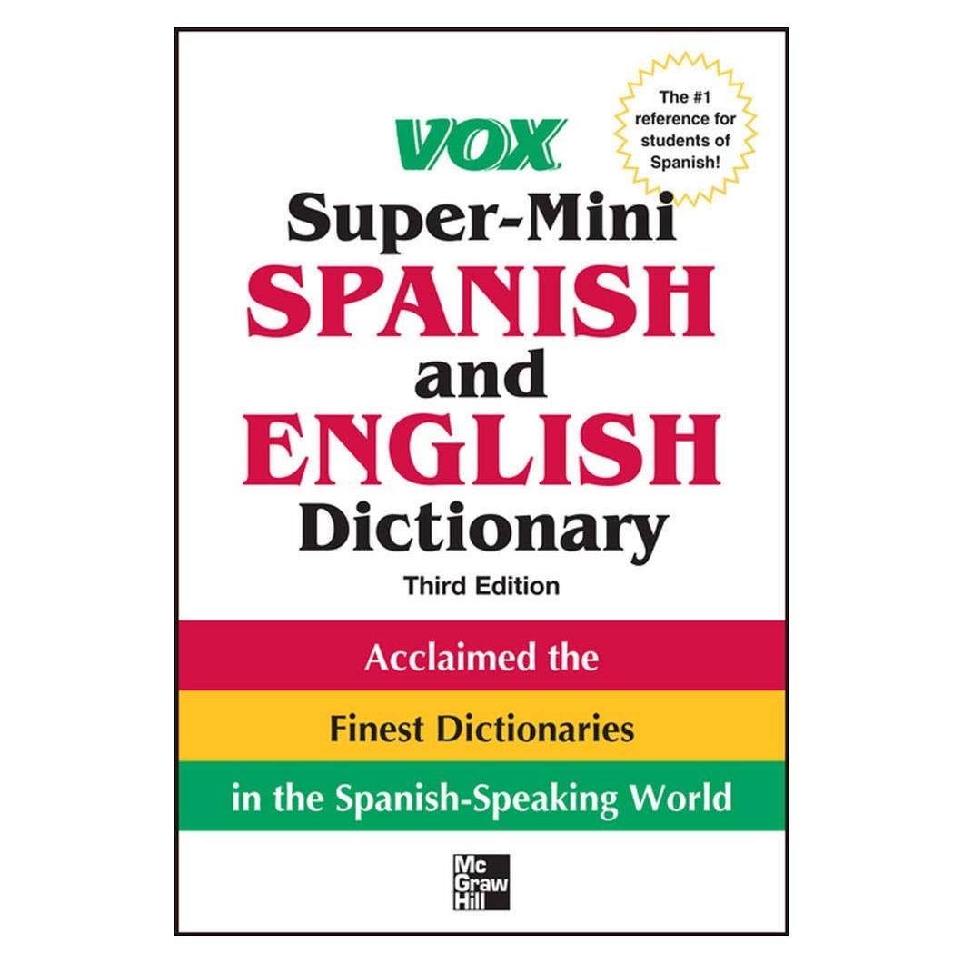 Vox Super-Mini Spanish and English Dictionary, 3rd Edition (Vox Dictionaries)