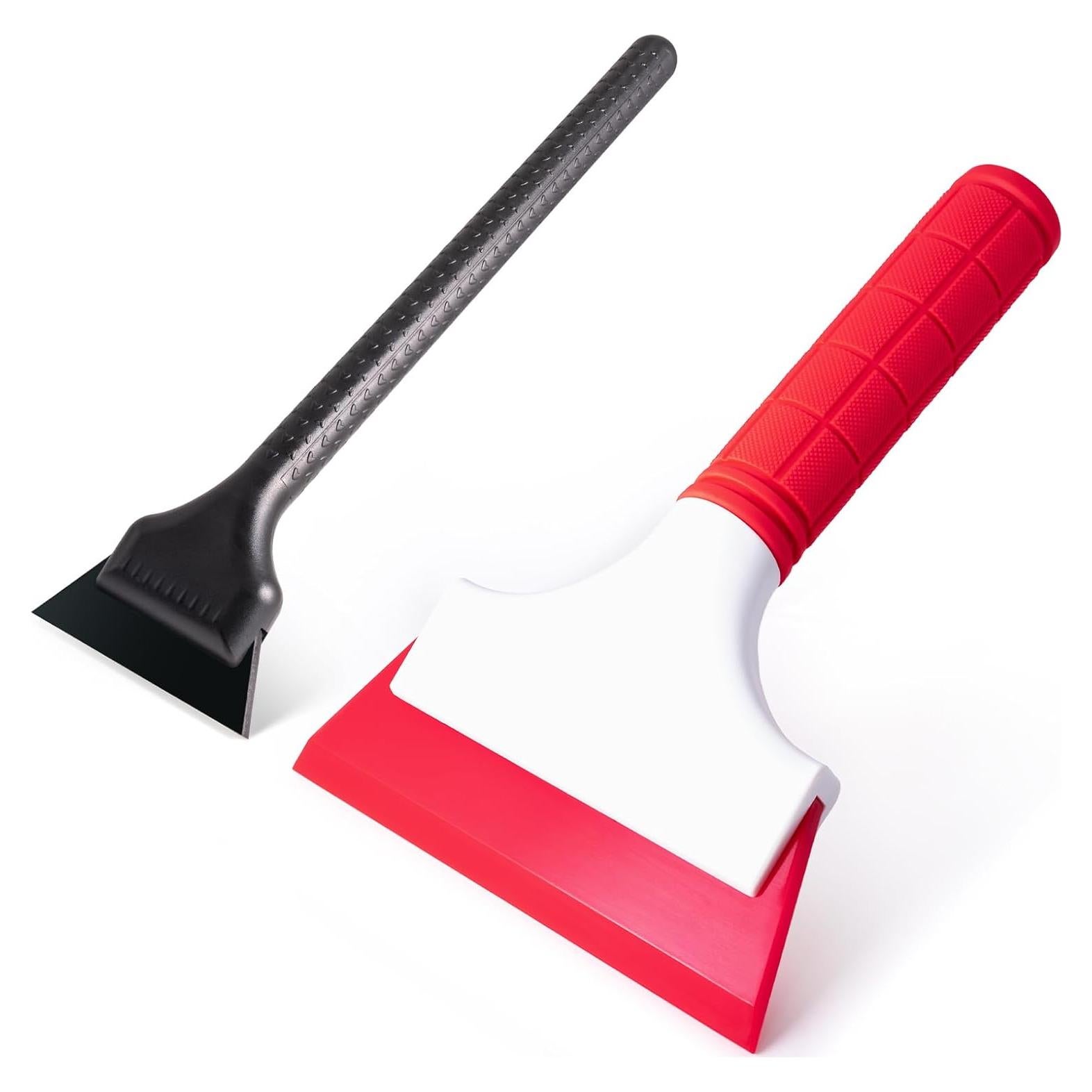 Limpiaparabrisas FOSHIO 2 Pack 5" y 2" Goma Antideslizante