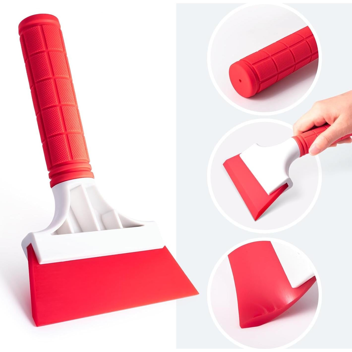 Limpiaparabrisas FOSHIO 2 Pack 5" y 2" Goma Antideslizante