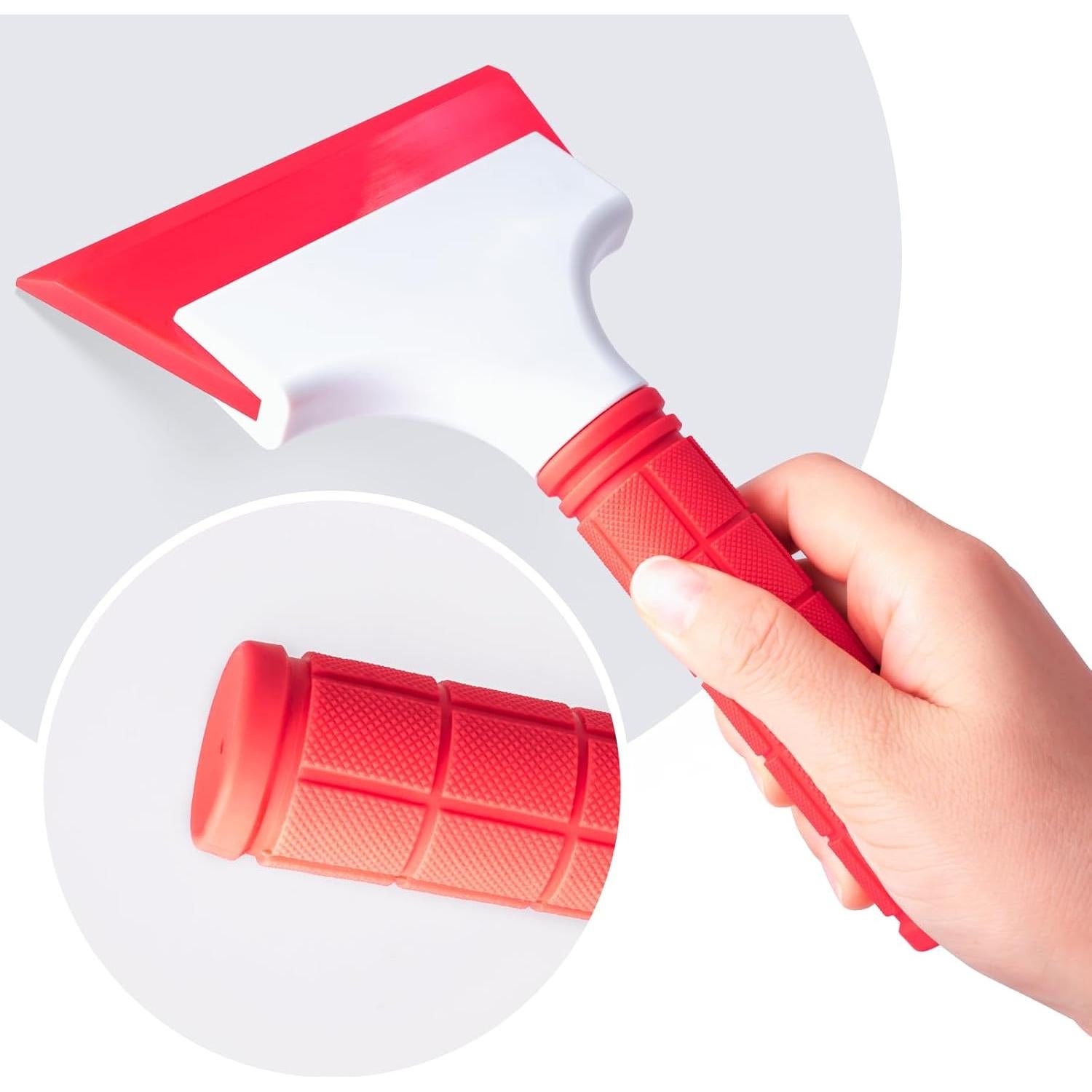 Limpiaparabrisas FOSHIO 2 Pack 5" y 2" Goma Antideslizante