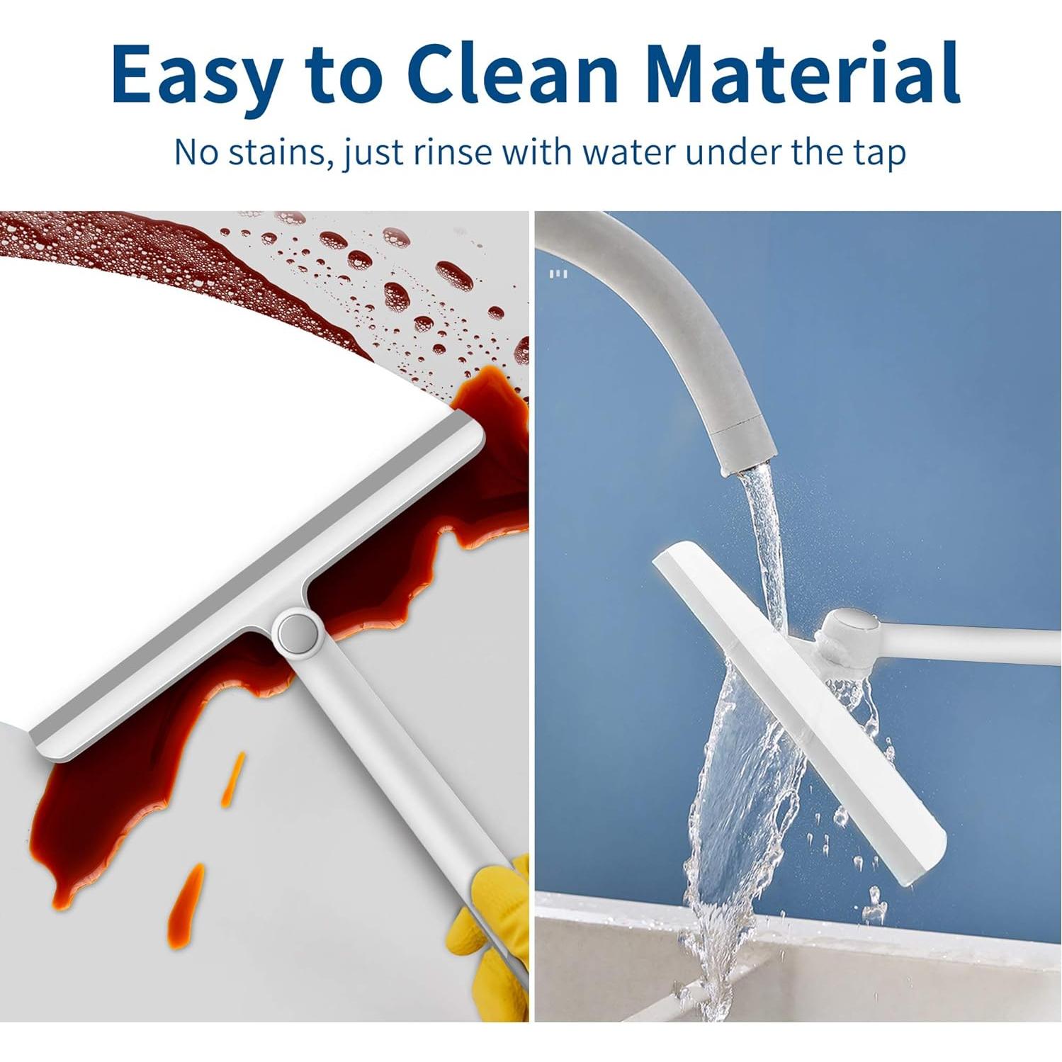 Limpiaparabrisas de Ducha WONDAY 30.48 cm Silicona Verde