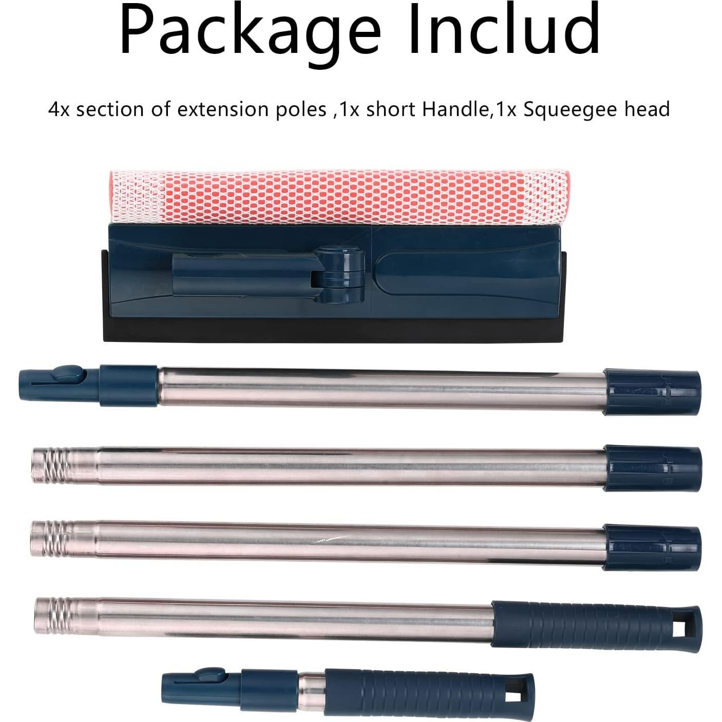 Limpiaparabrisas Telescópico Loulicia 2 en 1 142 cm