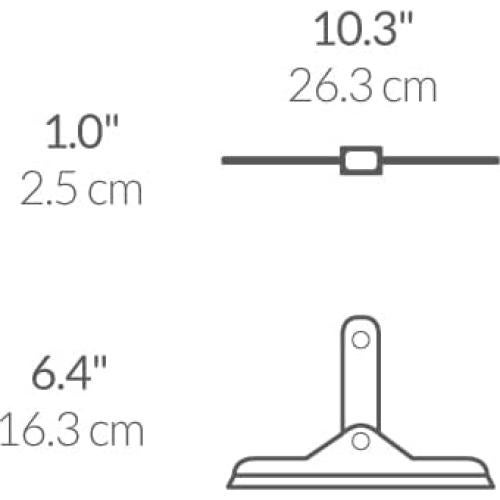Limpiacristales Plegable simplehuman Acero Inoxidable 16.3x26.2cm