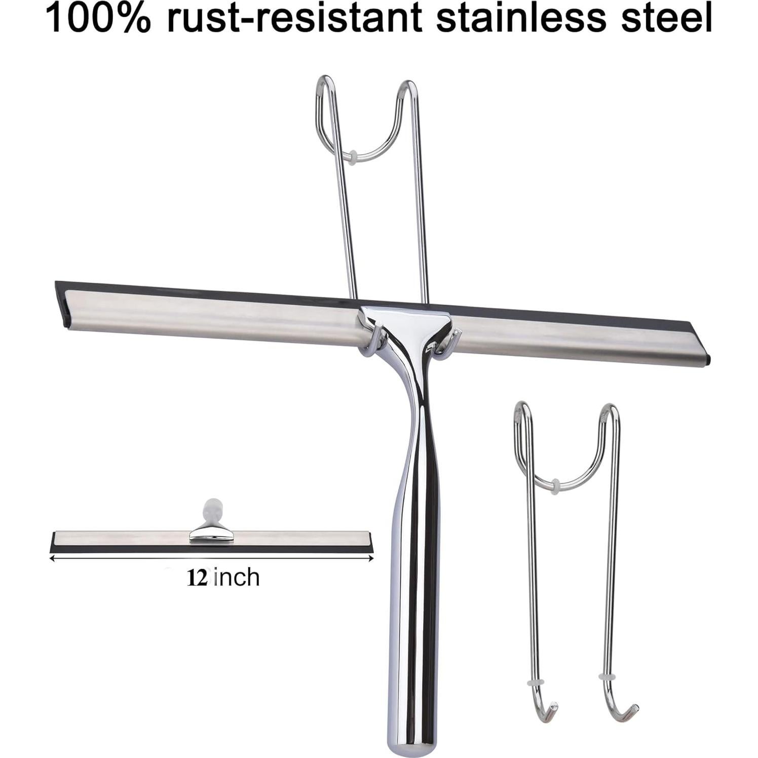 Limpiaparabrisas de Acero Inoxidable SUNWUKIN 30.48 cm