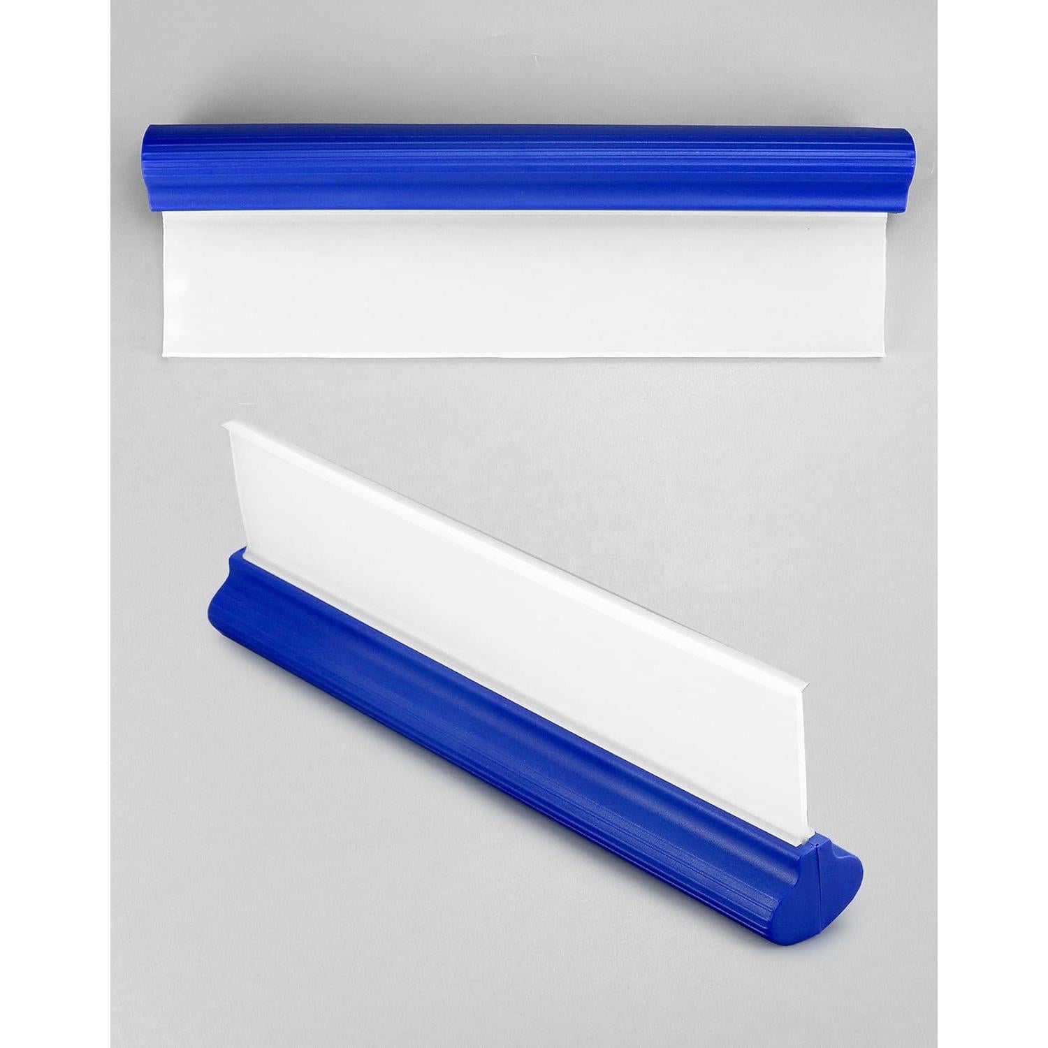 Limpiaparabrisas de Silicona QWORK 30.48 cm 2 Piezas Azul
