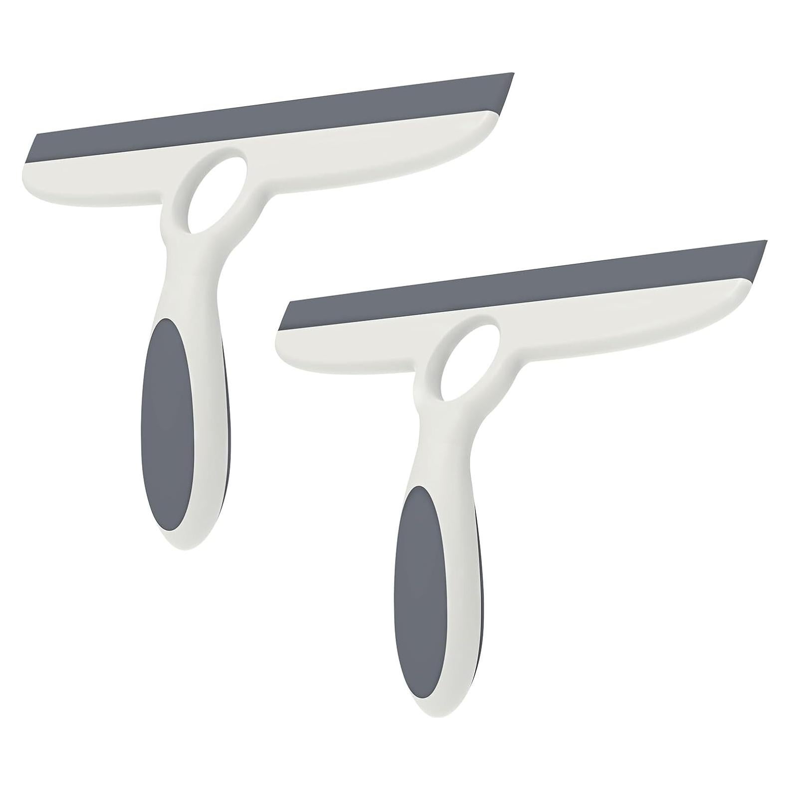 Raspador de Ducha EHOMGUI 10" (25.4 cm) Paquete de 2 Gris