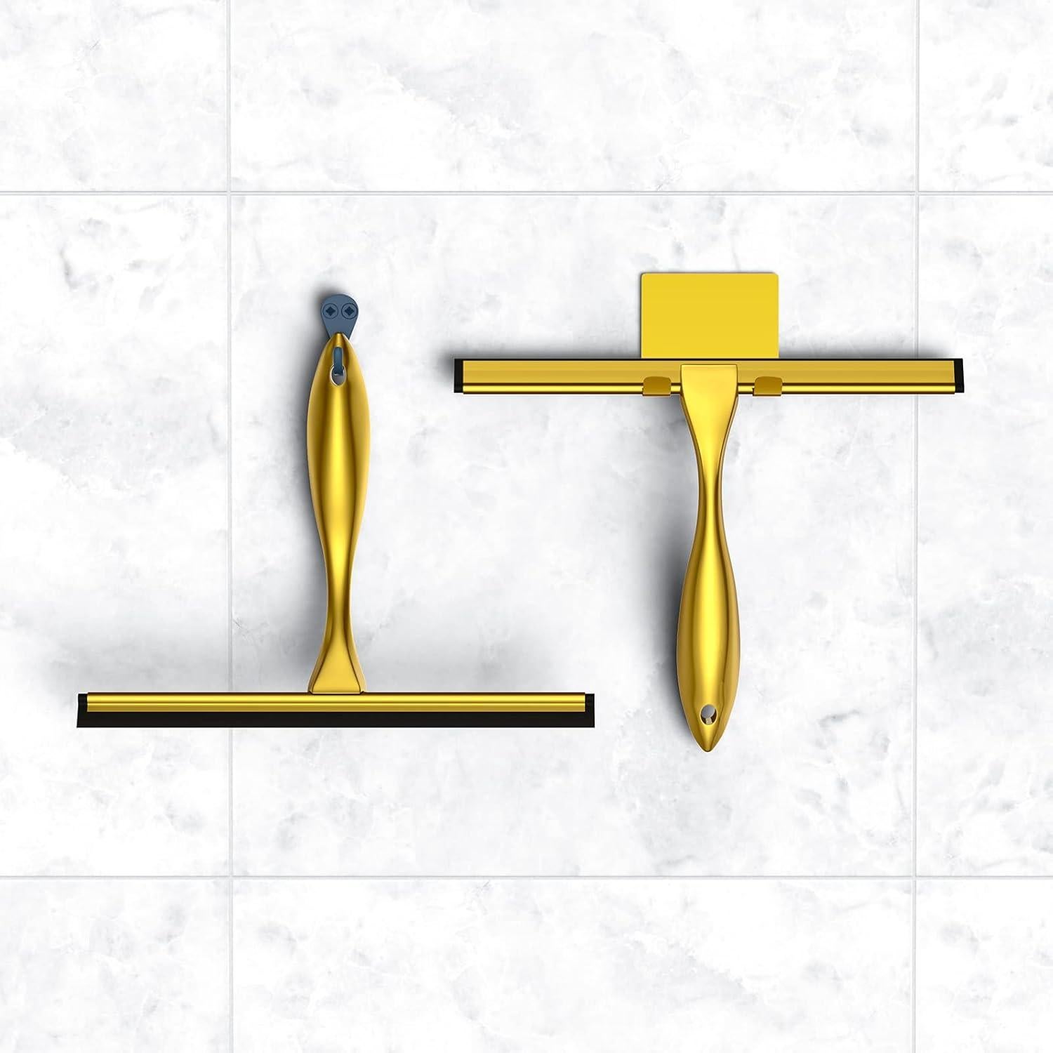 Limpiaparabrisas de Ducha SSTOOHL 35.5cm Acero Inoxidable Dorado