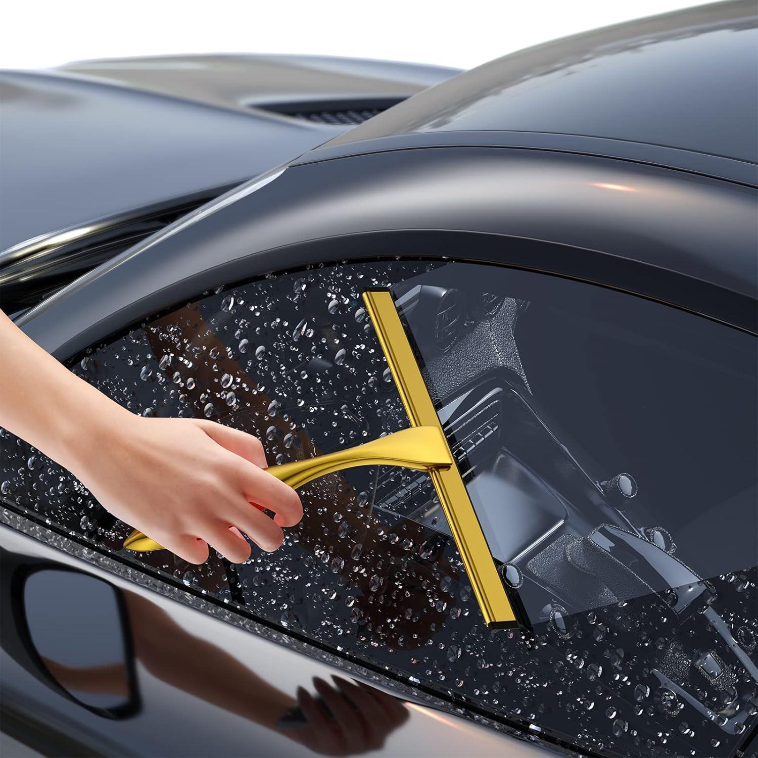 Limpiaparabrisas de Ducha SSTOOHL 35.5cm Acero Inoxidable Dorado