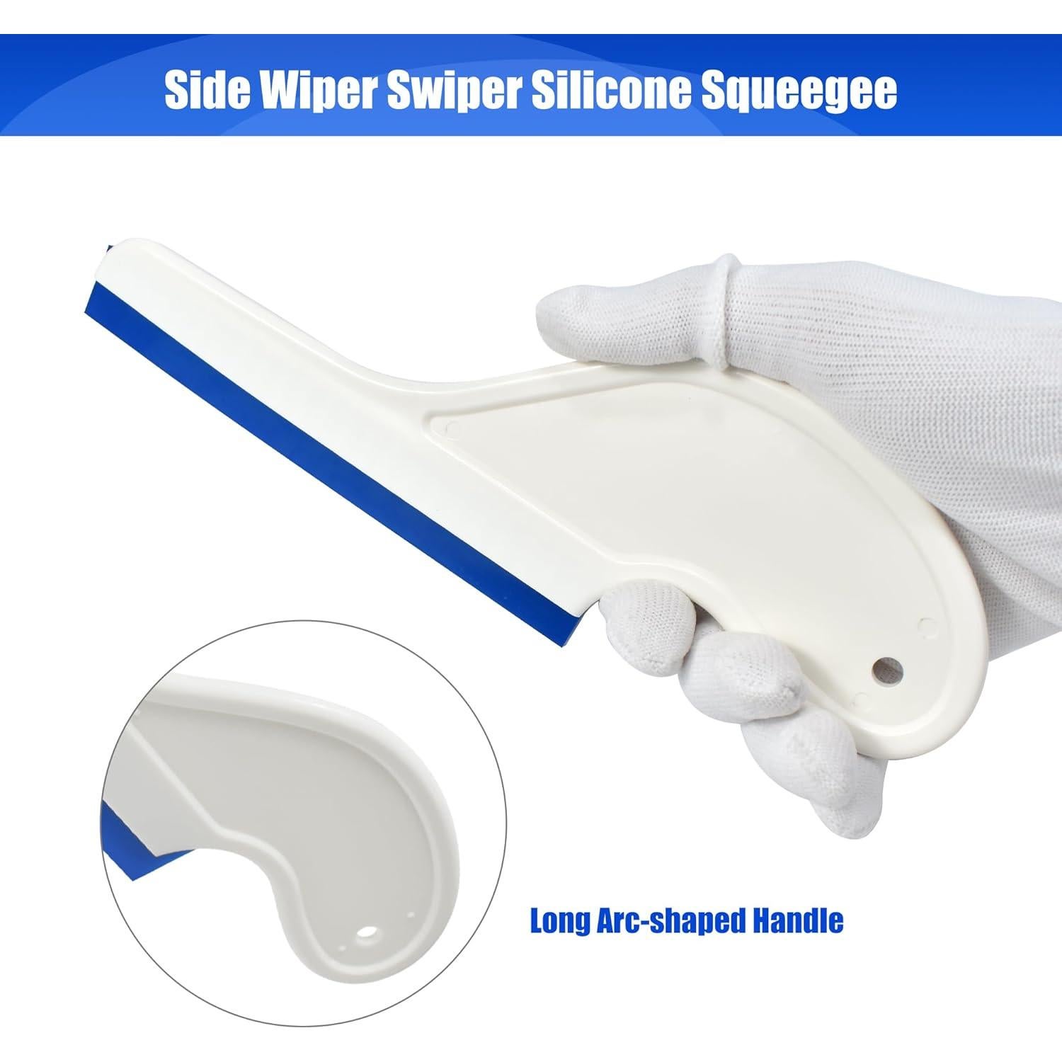 Escobilla de Ventana Zanch, Silicona y Mango Largo, 2 Pcs