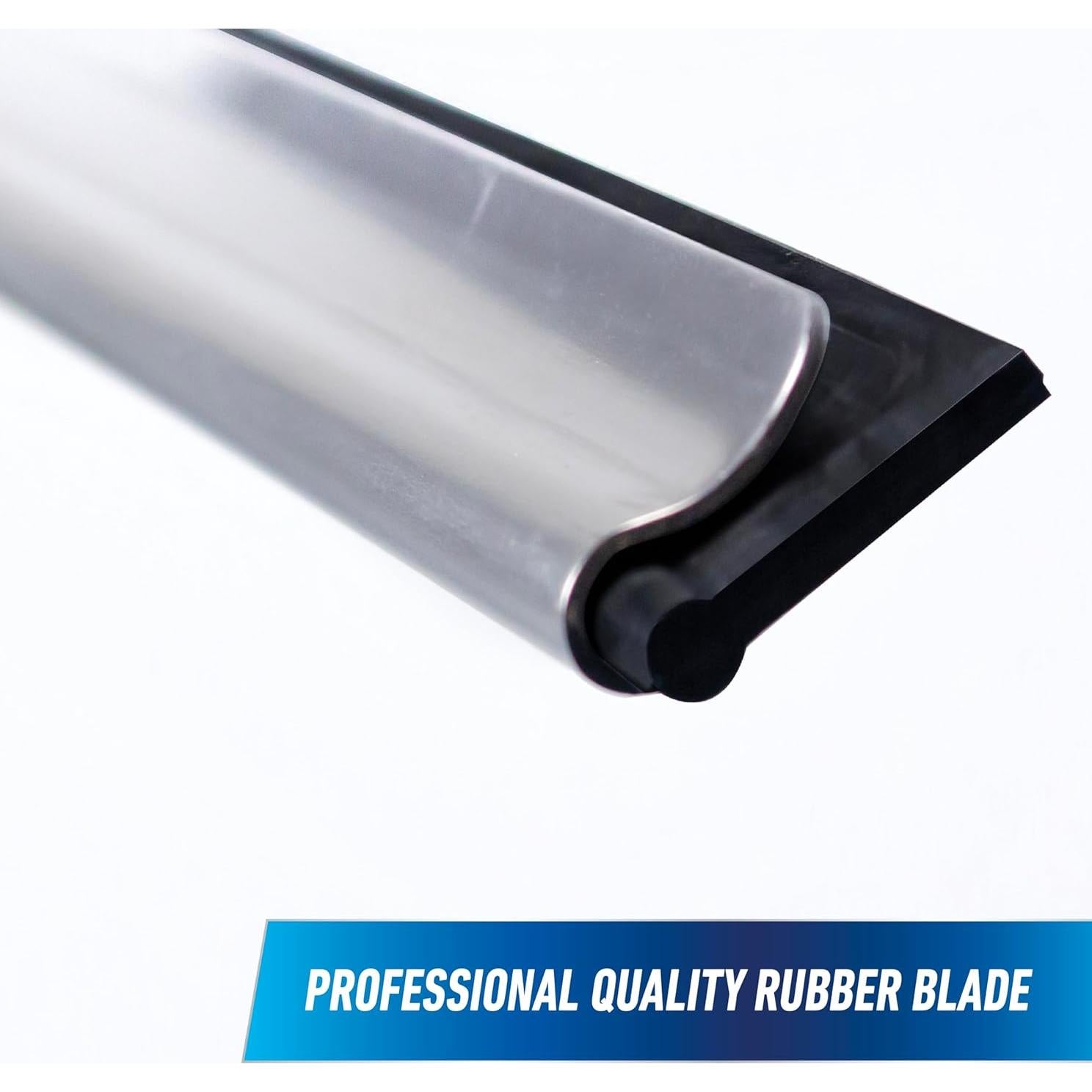 Limpiaparabrisas Profesional Unger 18" con Palo 2.44m