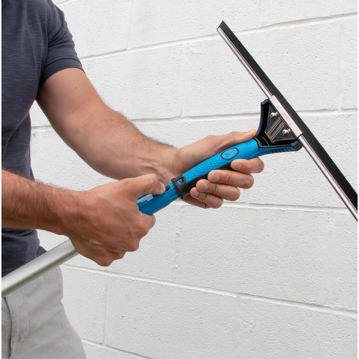 Limpiaparabrisas Profesional Unger 18" con Palo 2.44m