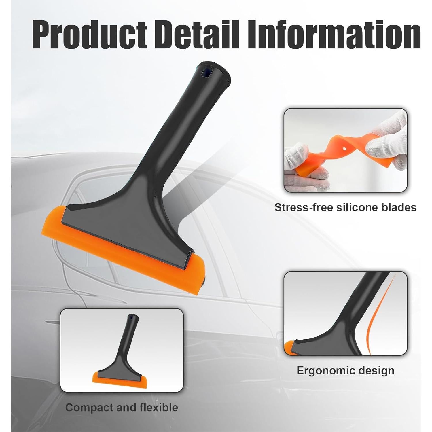 Raspador de Ventana de Silicona Ziciner 15 cm Antideslizante