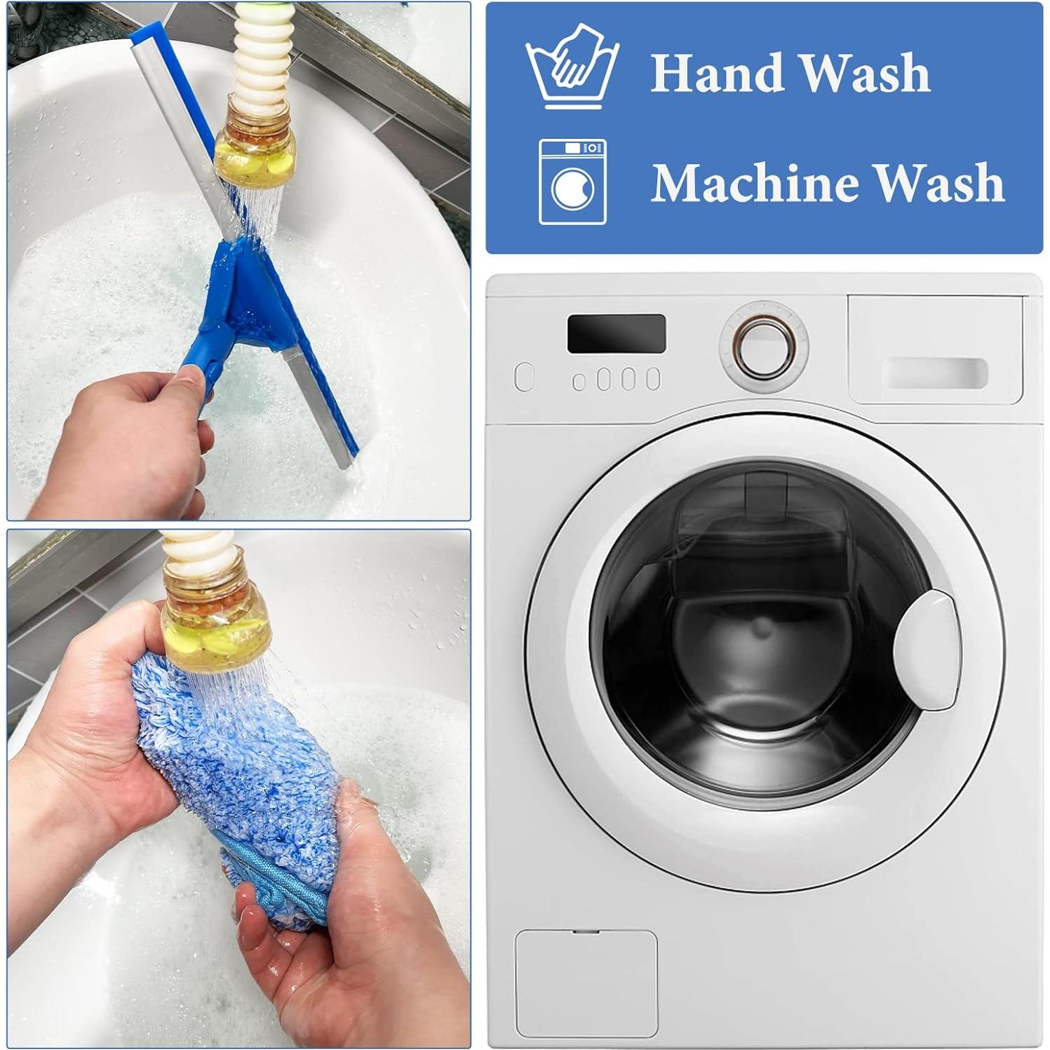 Kit Limpiador de Ventanas 2 en 1 VOUBIEN Mango Largo 165 cm