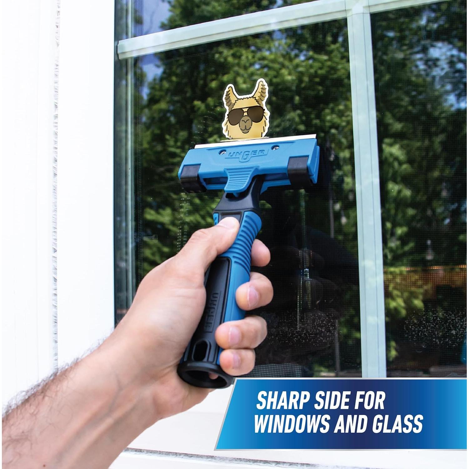 Raspador Multiusos Unger 10.16 cm para Ventanas y Vidrio